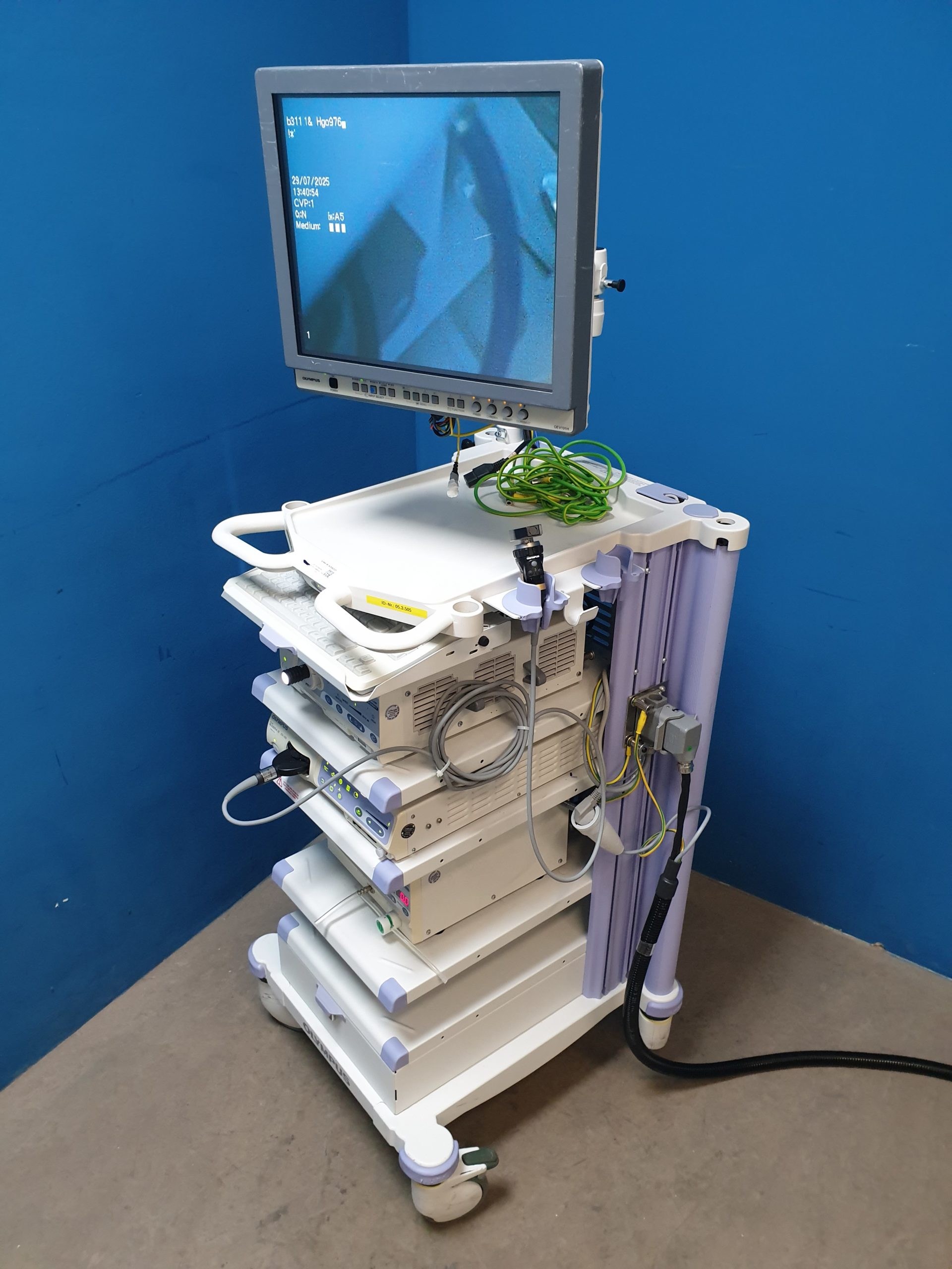 Olympus Turm CV-180 + HDTV Kopf + CLV-S40 + OEV-191H + UHI-3 + Turm – Bild 7