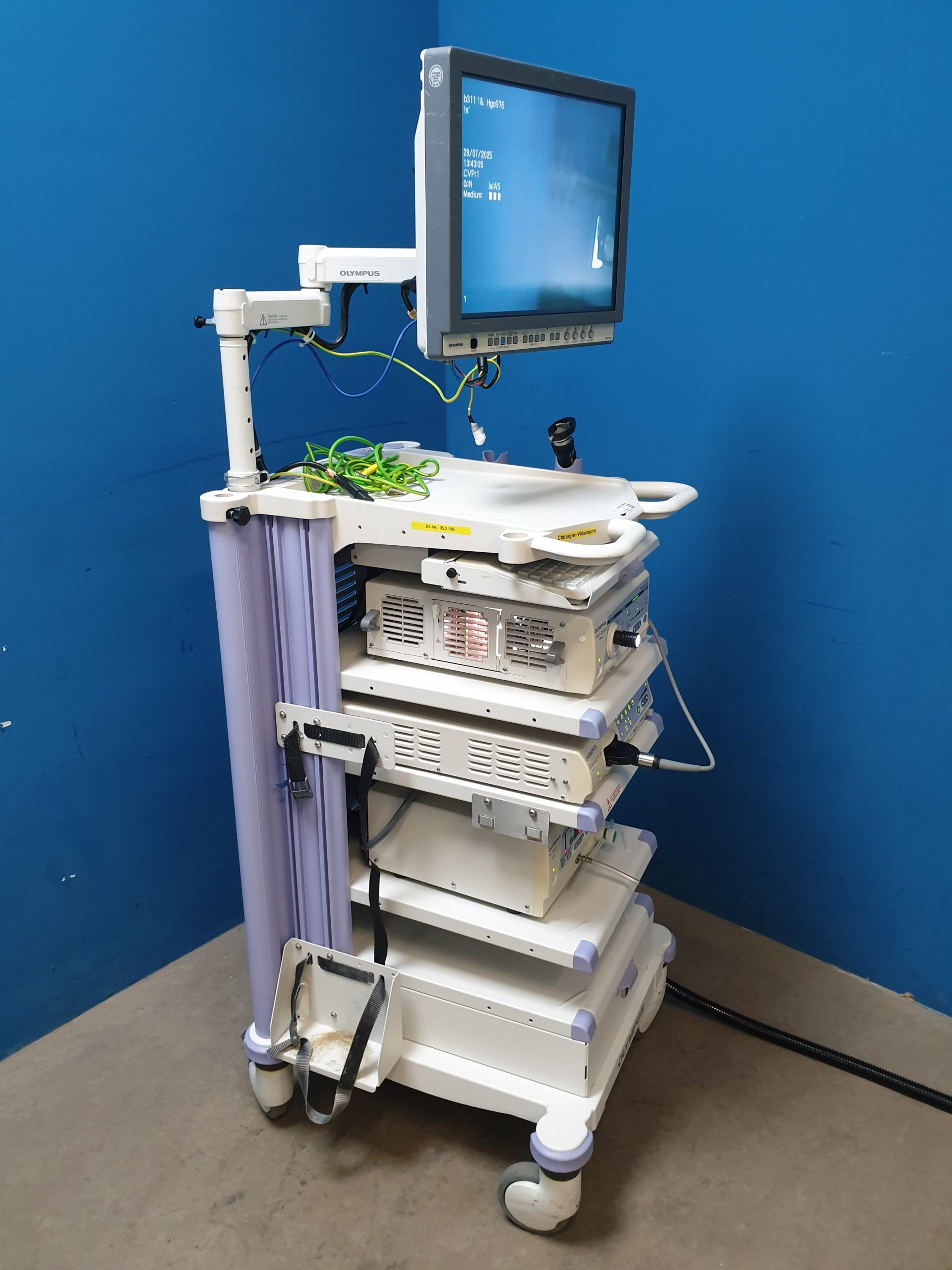 Olympus Turm CV-180 + HDTV Kopf + CLV-S40 + OEV-191H + UHI-3 + Turm – Bild 8