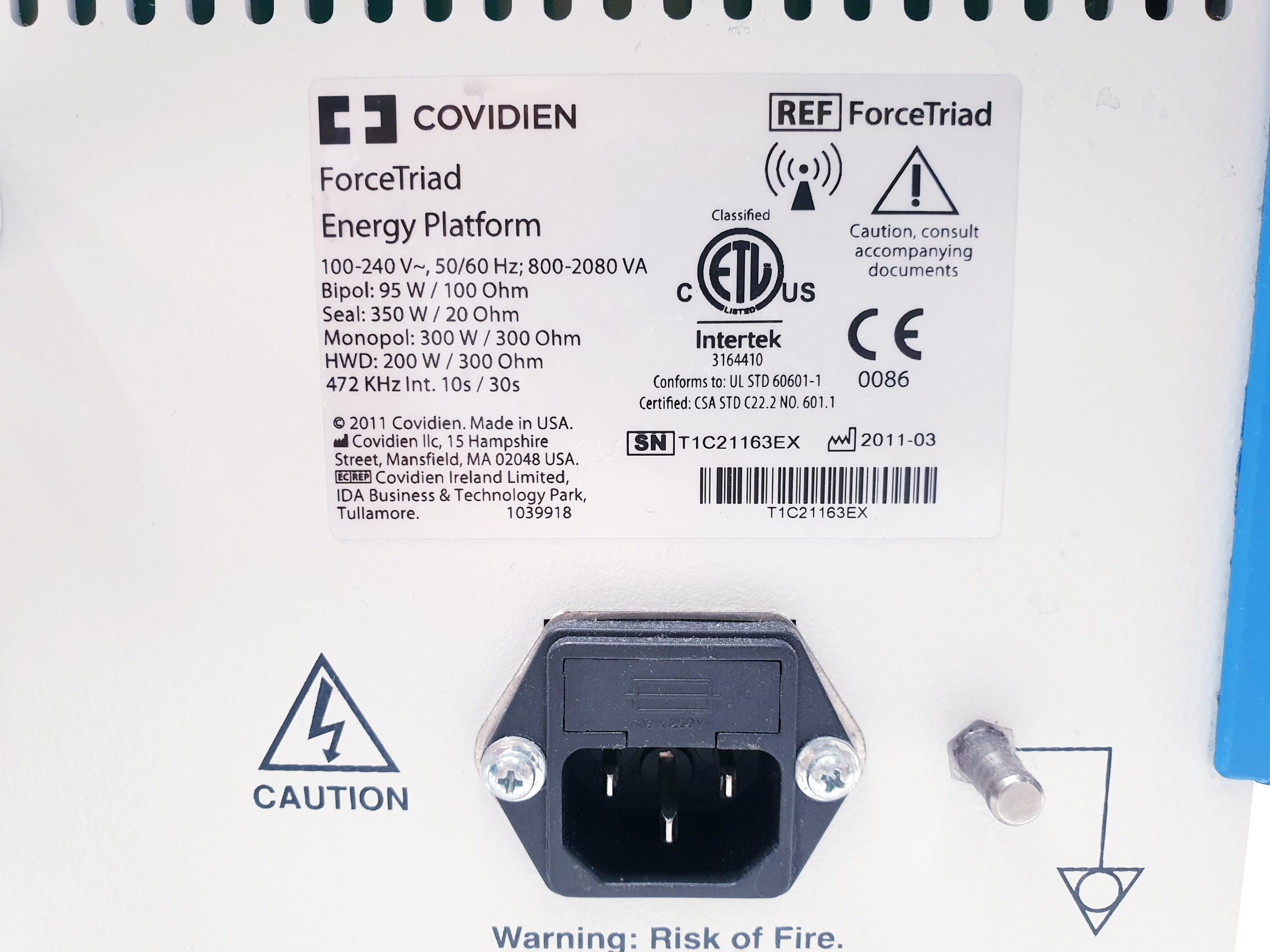 Valleylab Covidien Force Triad ForceTriad HF-Gerät – Bild 8