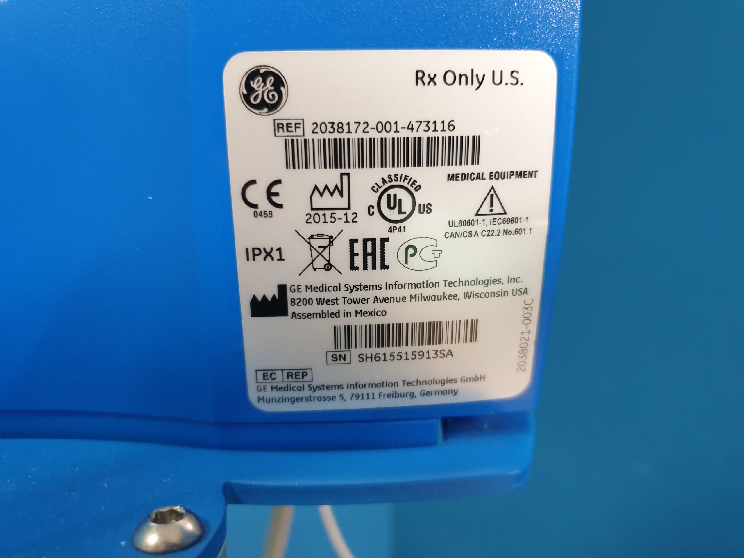 GE Carescape V100 Patientenmonitor - Überwachungsmonitor – Bild 8