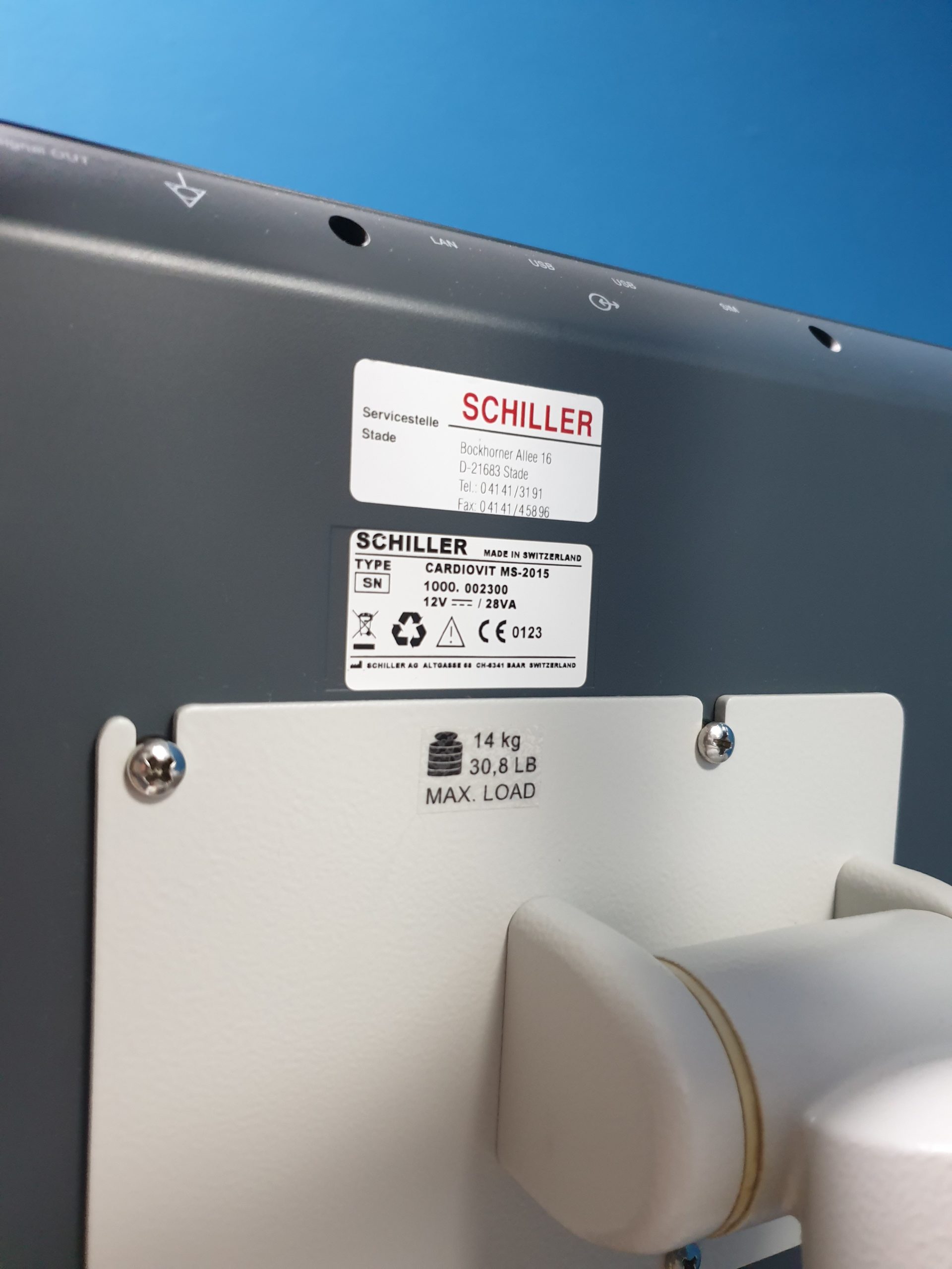 Schiller Cardiovit MS-2015 12 Kanal EKG – Bild 14