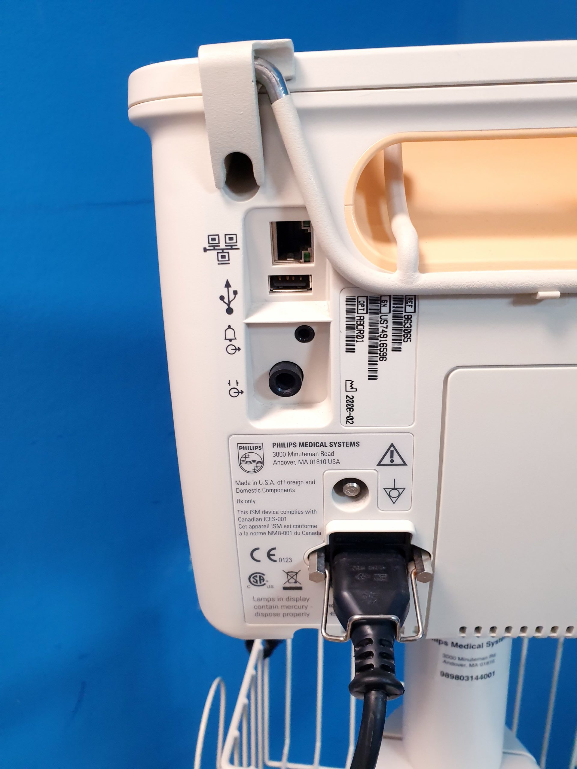 Philips SureSigns VM6 NIBP SpO2, EKG, Temp - auf Gestell – Bild 8