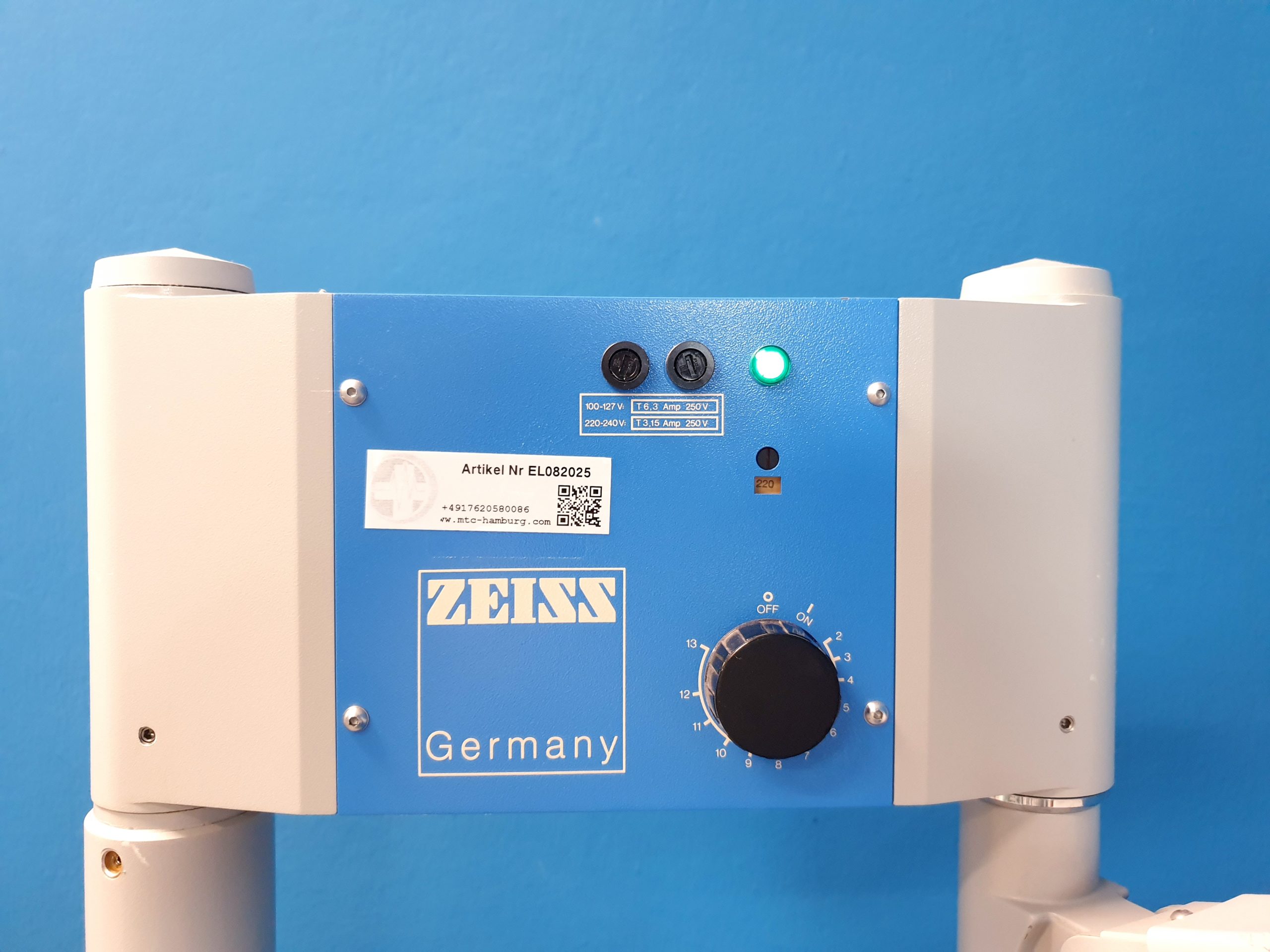 Zeiss OPMI-9-FC - f125 - 12.5 - f200 f300 auf fahrbarem Gestell – Bild 18