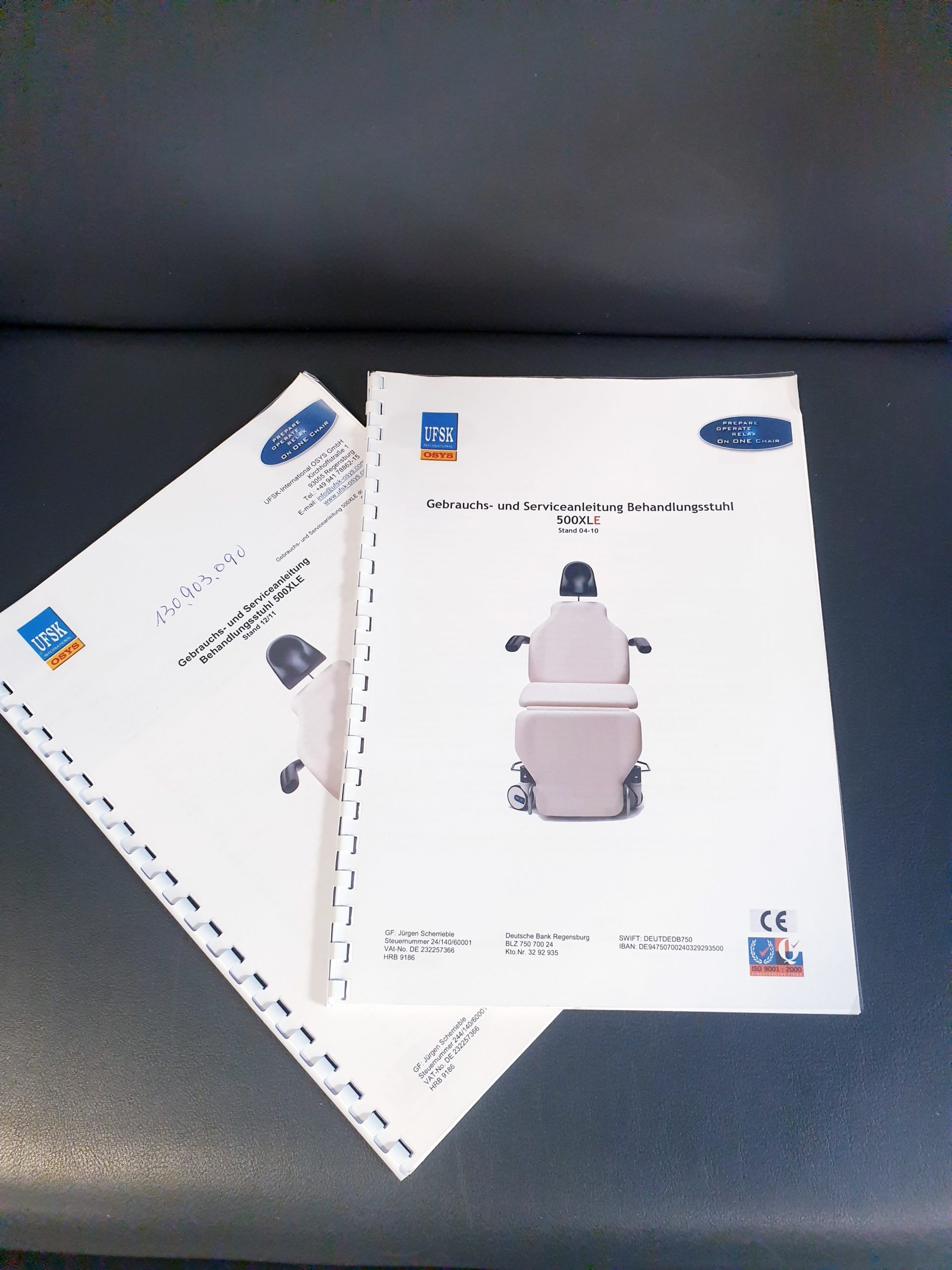 UFSK-OSYS 500 XLE - Behandlungsstuhl - Behandlungsliege – Bild 4
