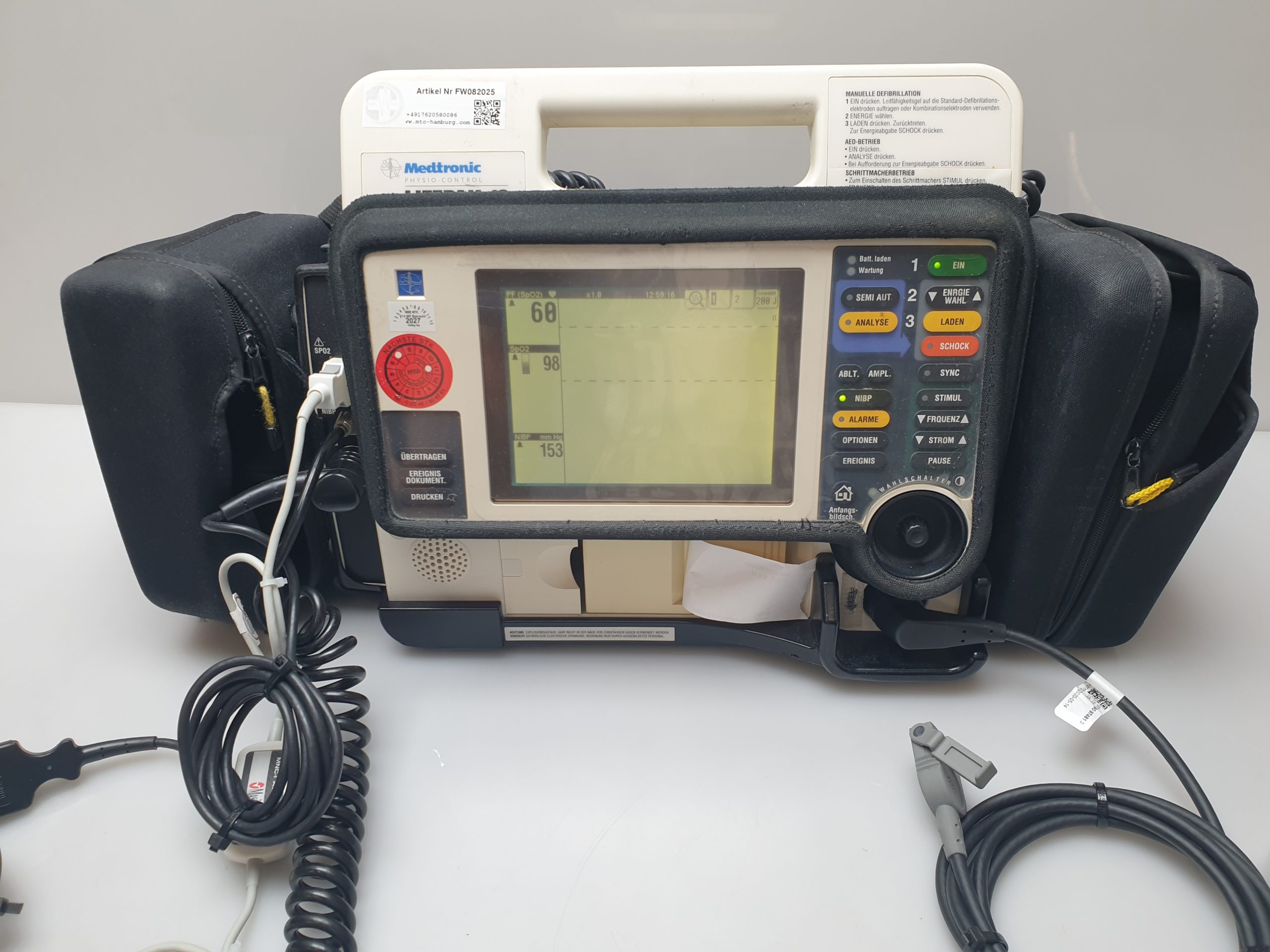 Medtronic Lifepak 12 Defi Defibrilator – Bild 5