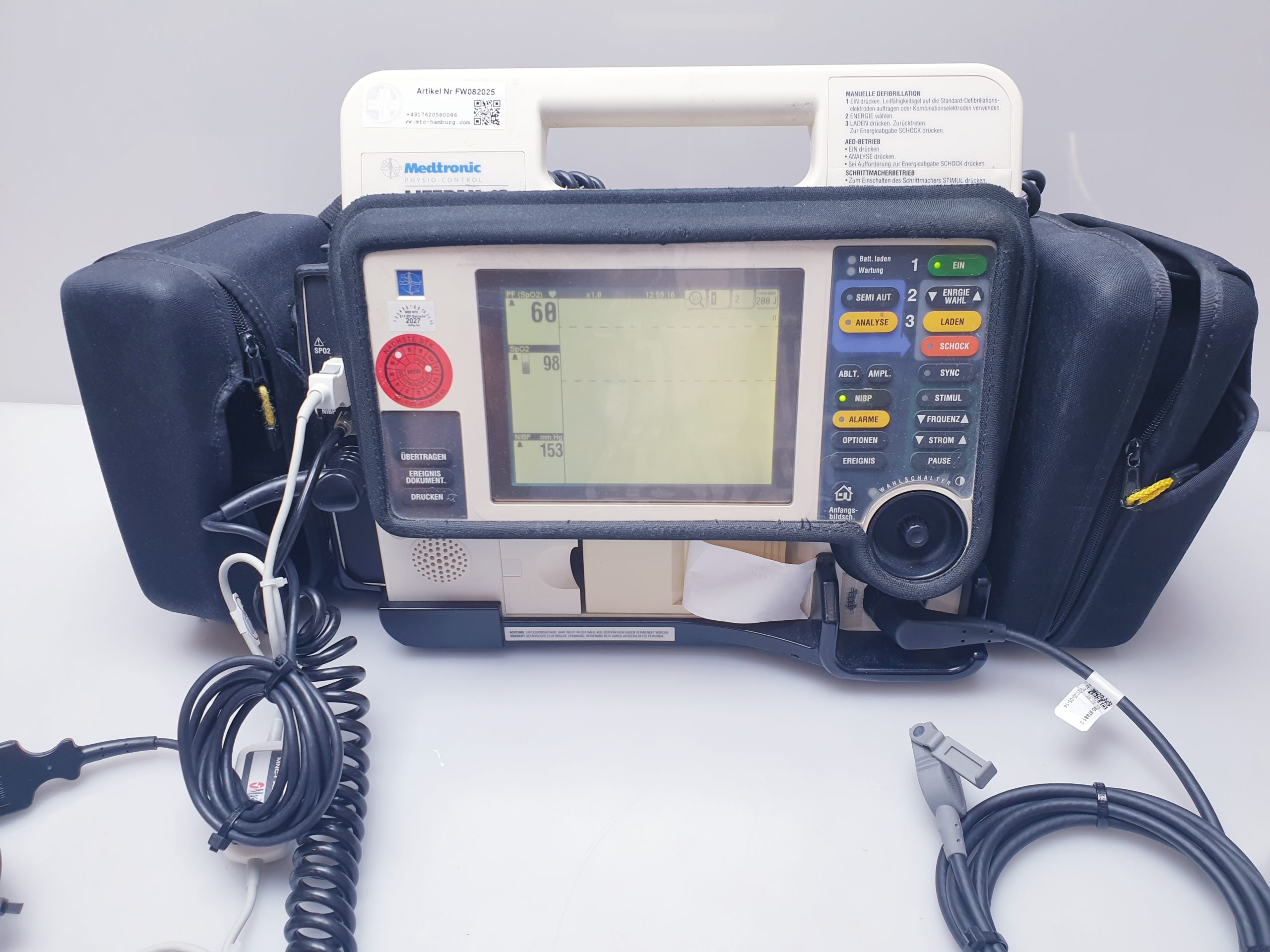 Medtronic Lifepak 12 Defi Defibrilator – Bild 6