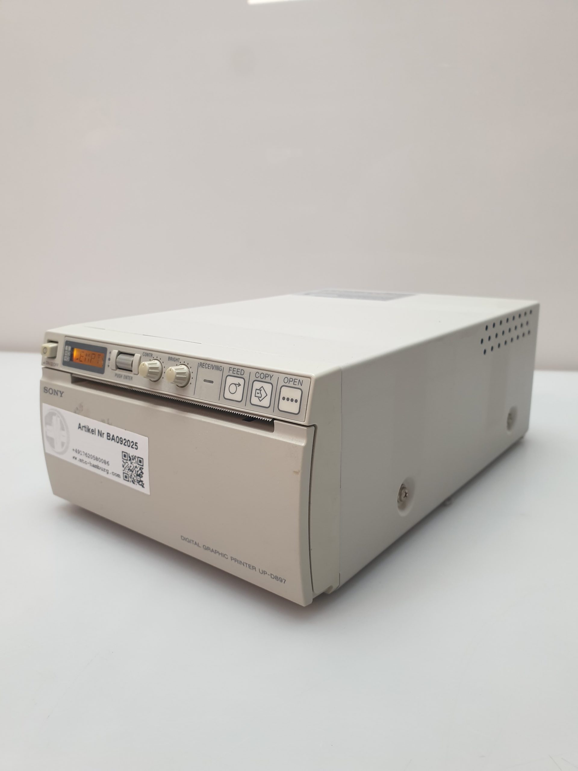 SONY UP-D897 DIGITAL GRAPHIC PRINTER USB -Thermodrucker – Bild 11