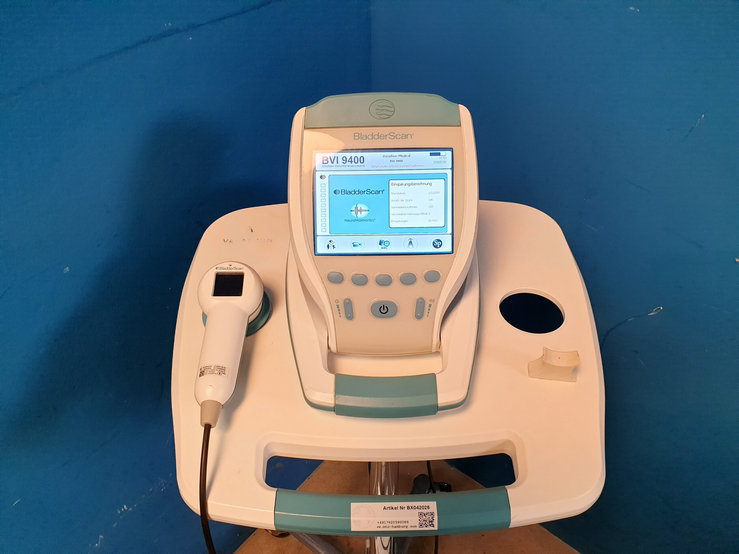 VERATHON BVI 9400 Blasenscanner – Bild 26