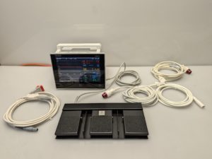 Pulsion PULSIOFLEX PC400 Überwachungsmonitor mit Zubehör