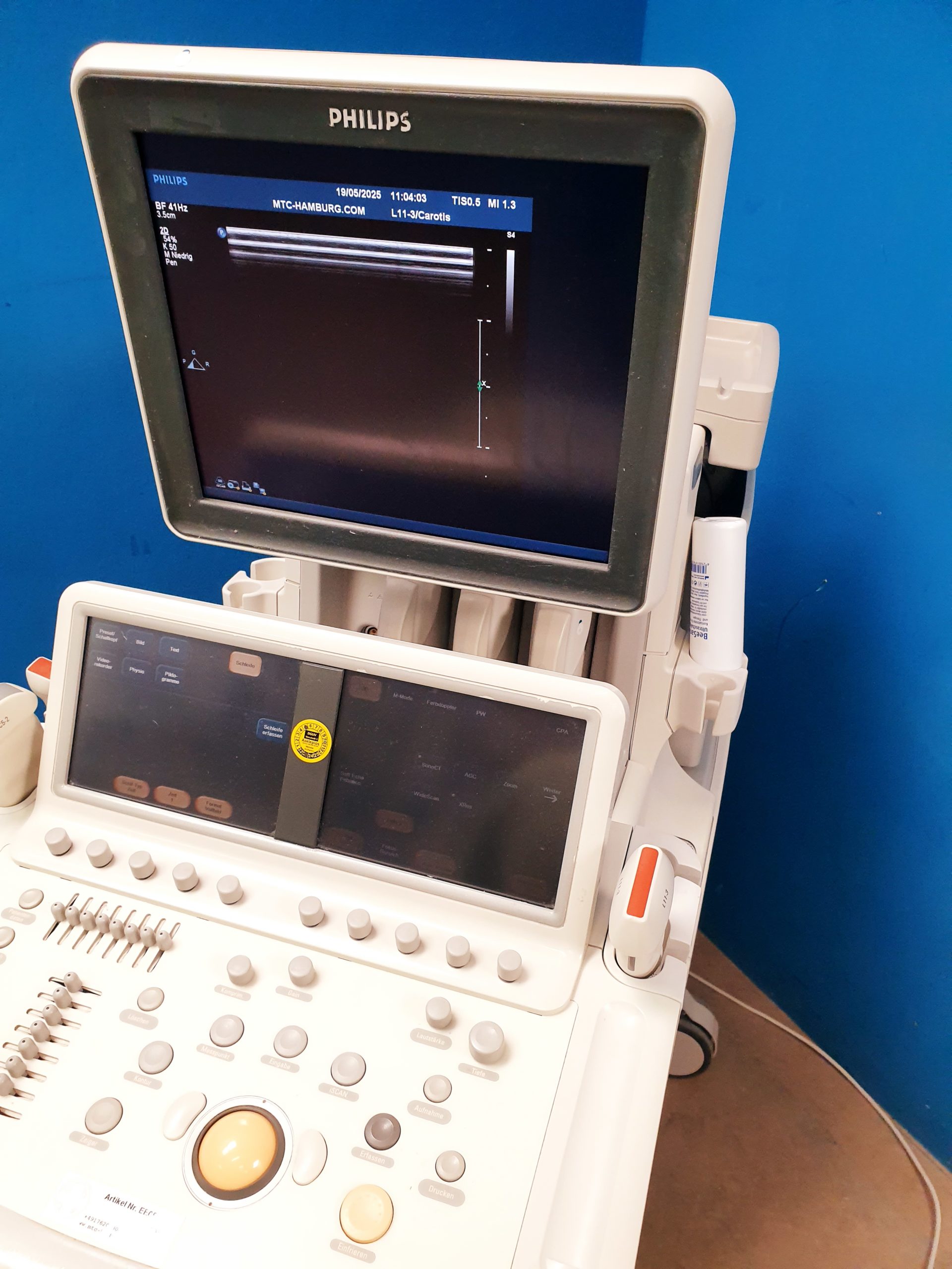 Philips iE33 – IE33 + S5-1 Echo + L11-3 Linear Sonde + C5-2 Konvex - Kardiomaschine – Kardio Ultraschallgerät – Bild 3