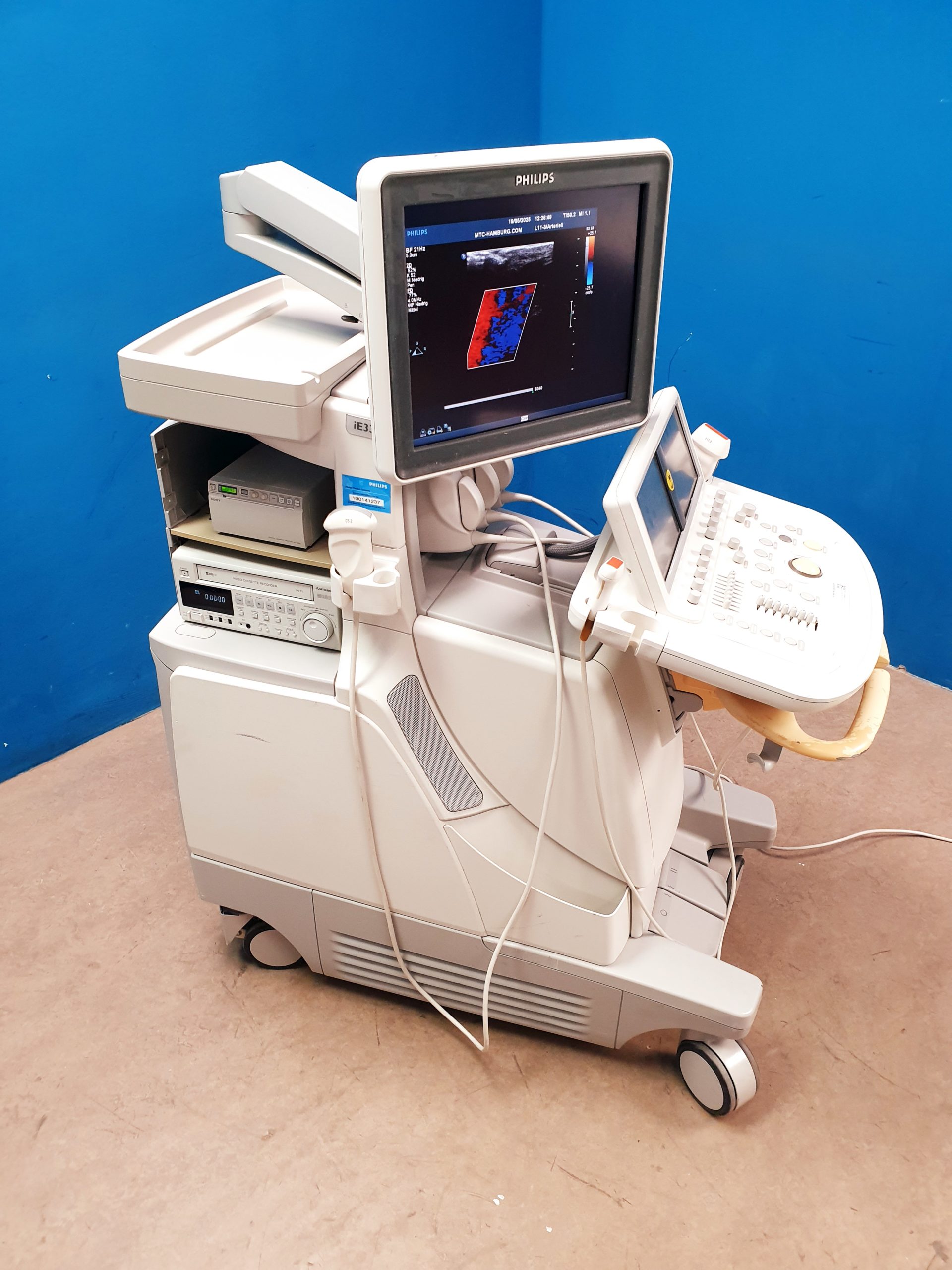 Philips iE33 – IE33 + S5-1 Echo + L11-3 Linear Sonde + C5-2 Konvex - Kardiomaschine – Kardio Ultraschallgerät – Bild 27