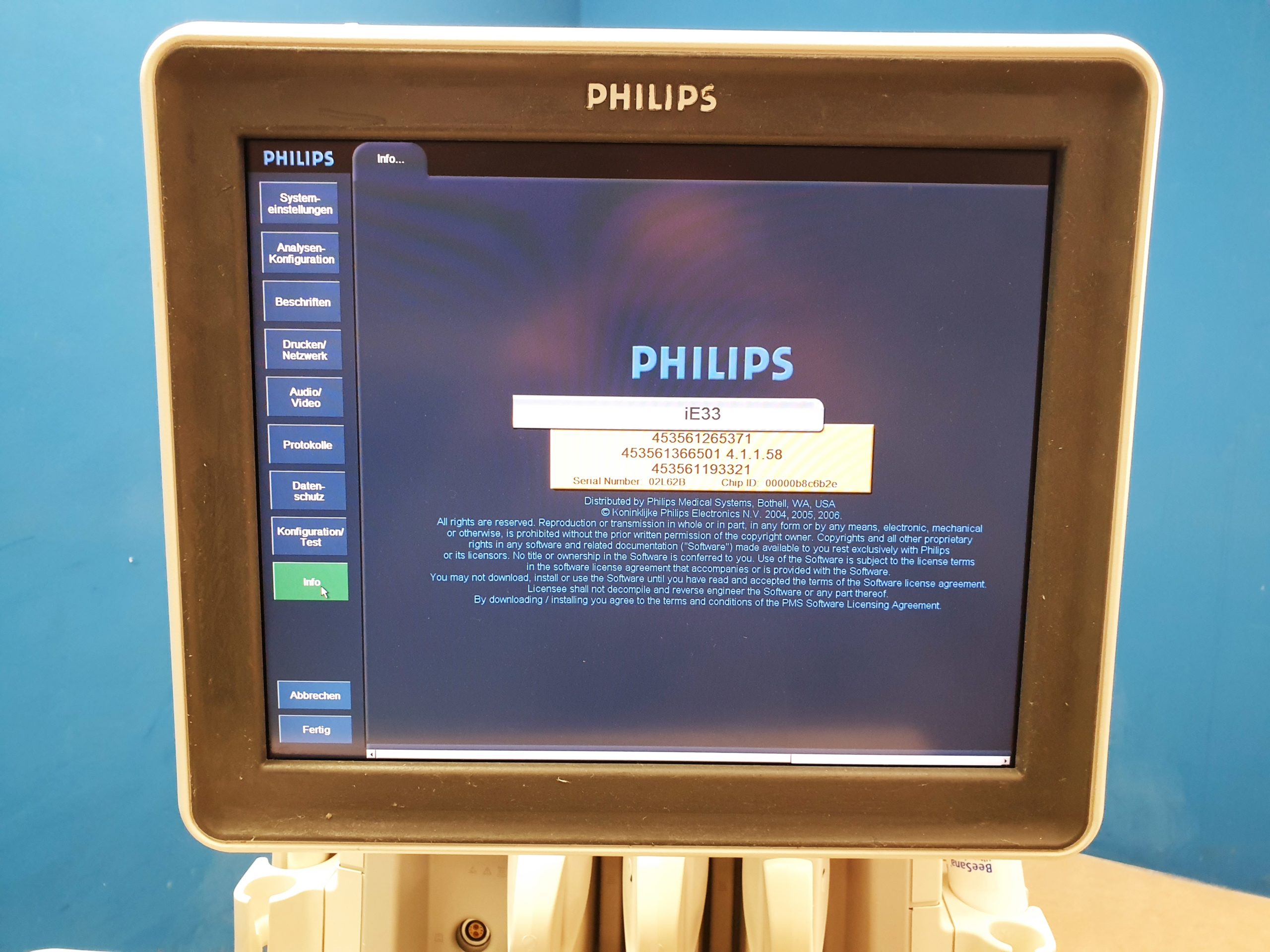 Philips iE33 – IE33 + S5-1 Echo + L11-3 Linear Sonde + C5-2 Konvex - Kardiomaschine – Kardio Ultraschallgerät – Bild 31