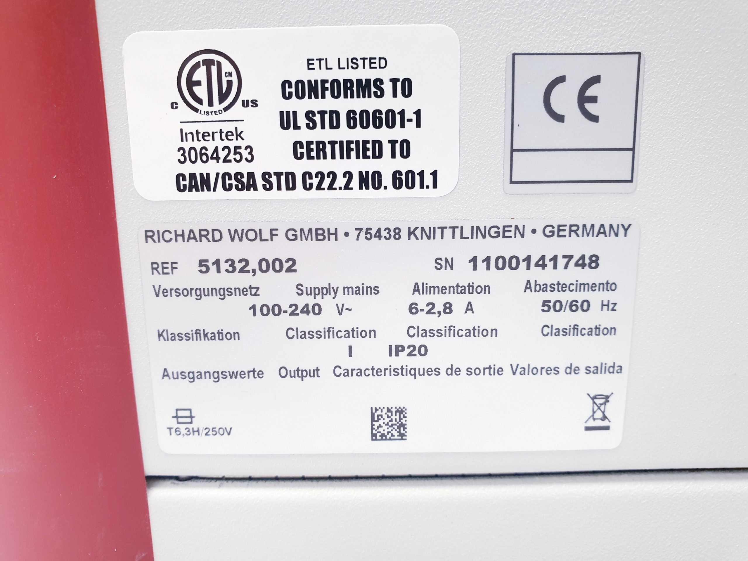 Richard Wolf Light source - Wolf - 5132 AUTO LP HLIGHT – Bild 9