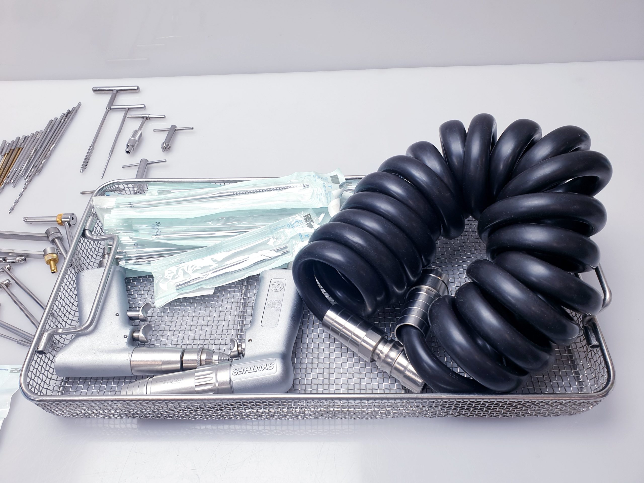 Synthes 510.01 Op Besteck + Luftdruckschlauch – Bild 5