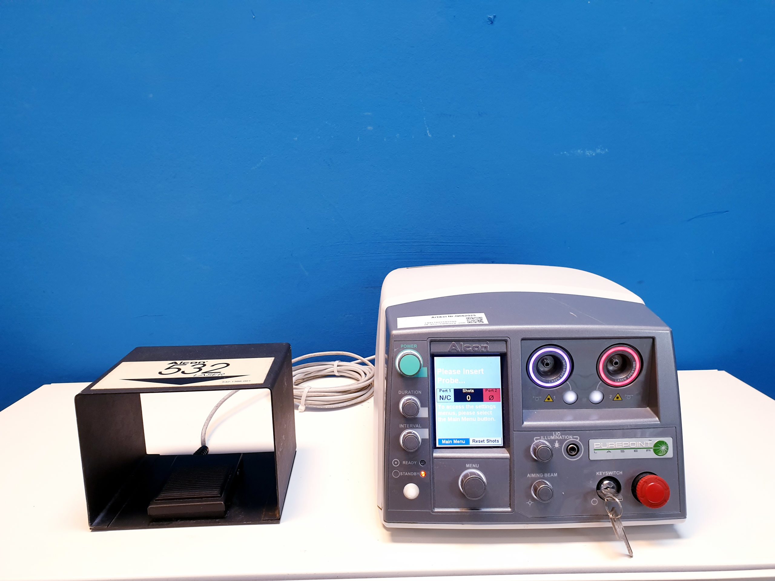 Alcon Purepoint Laser Photocoagulator 8065750597