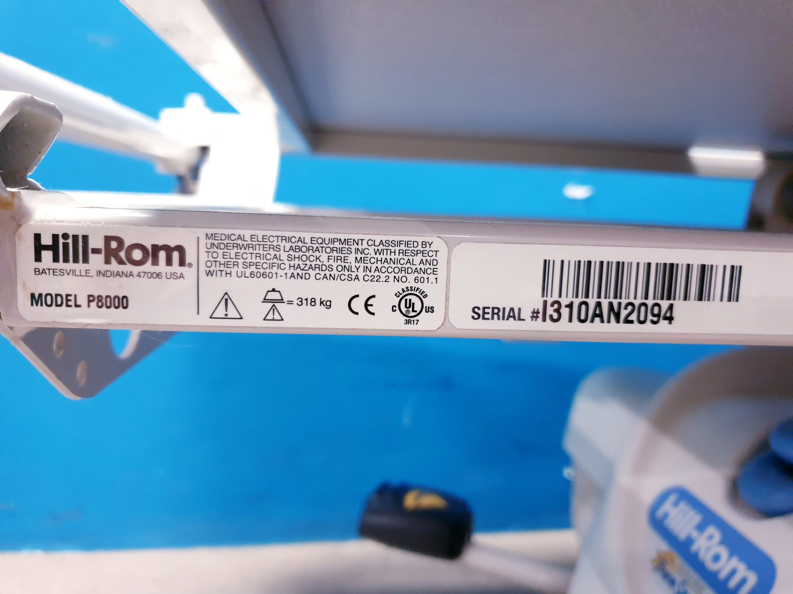 Hill-Rom P8000 - P 8000 Stretcher - Transport Liege – Bild 16