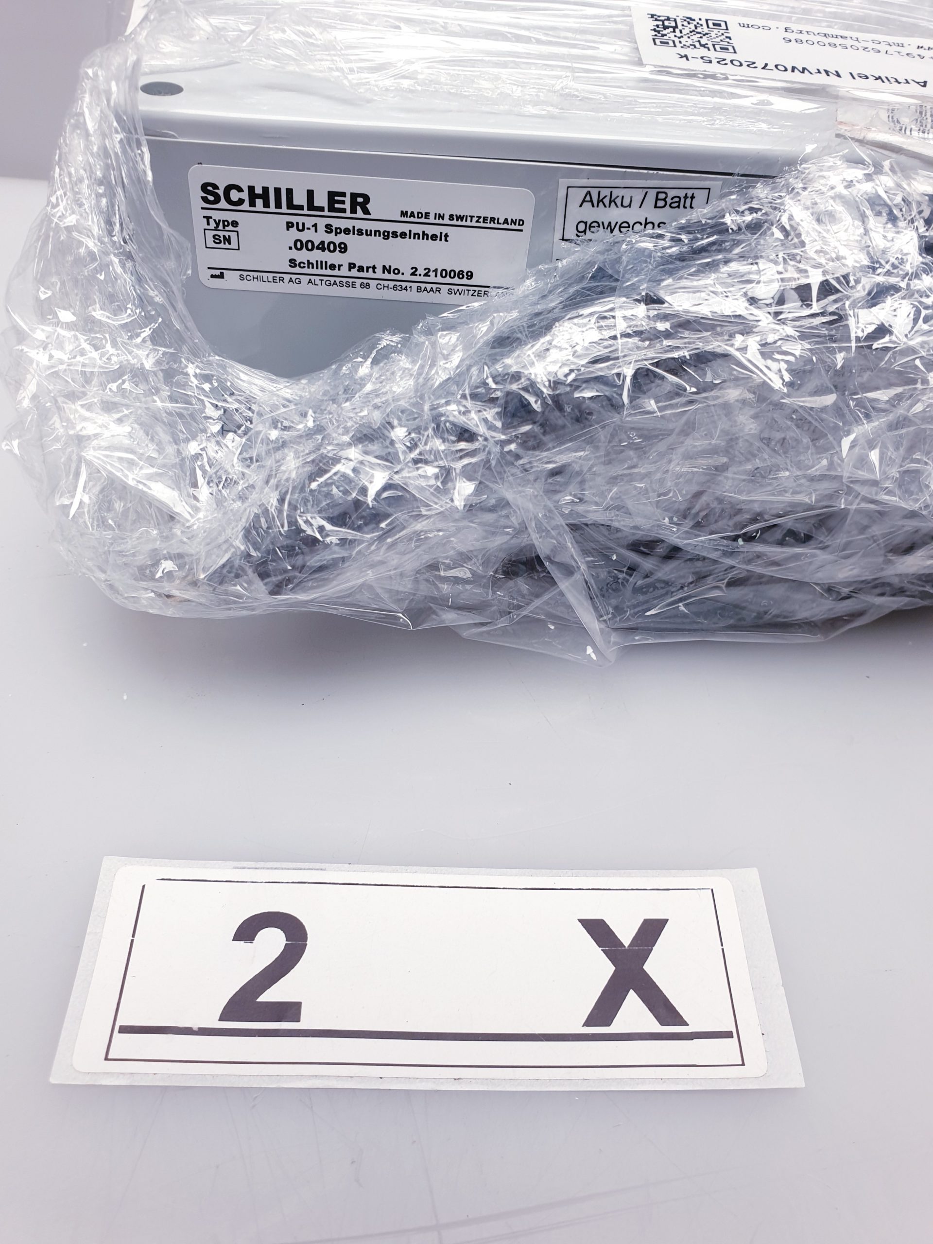 Schiller PU-1 Speisungseinheit - Stromversorgung – Bild 8