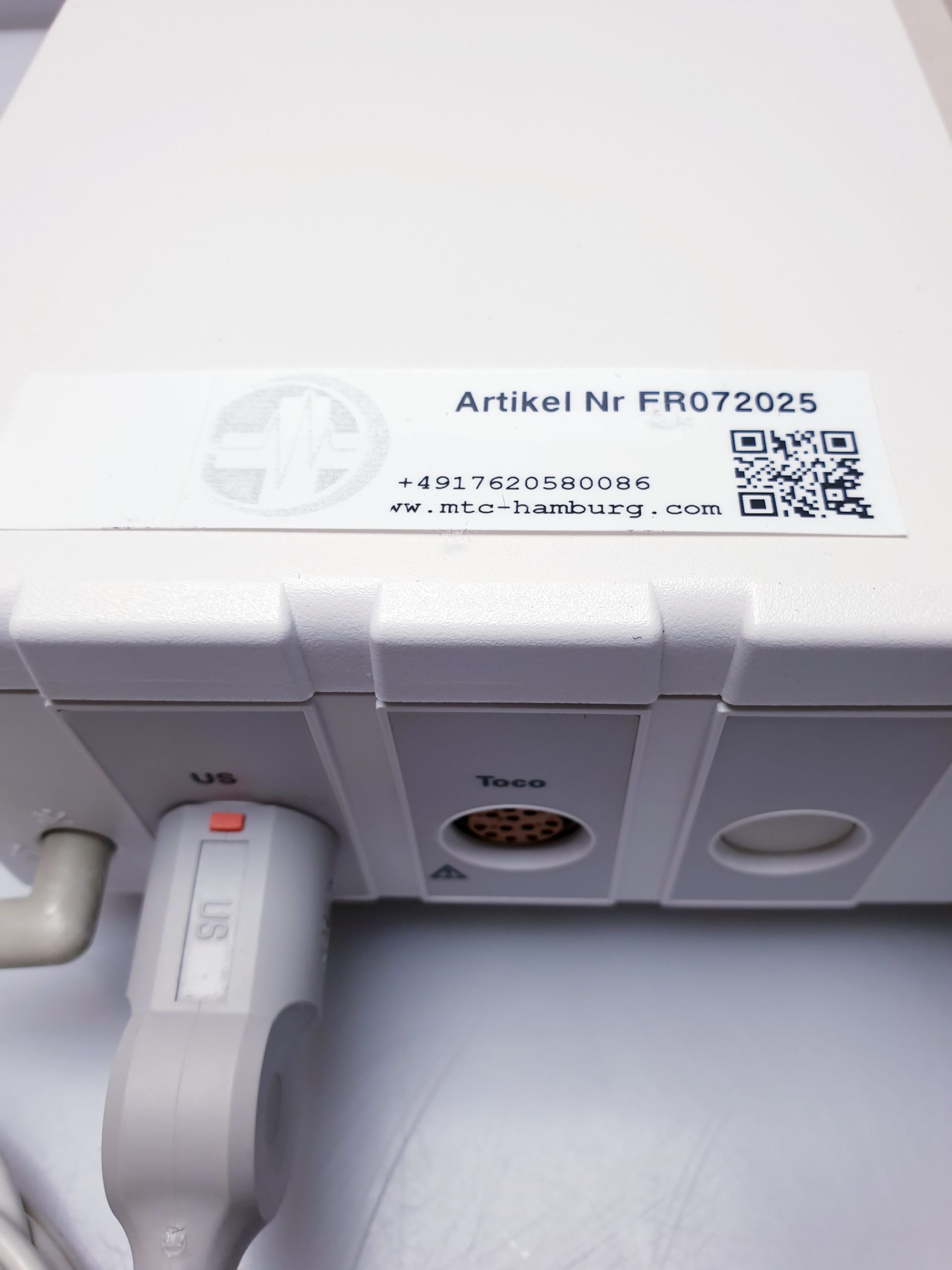 HP M1351A Series 50A CTG + U Schall Aufnehmer – Bild 2