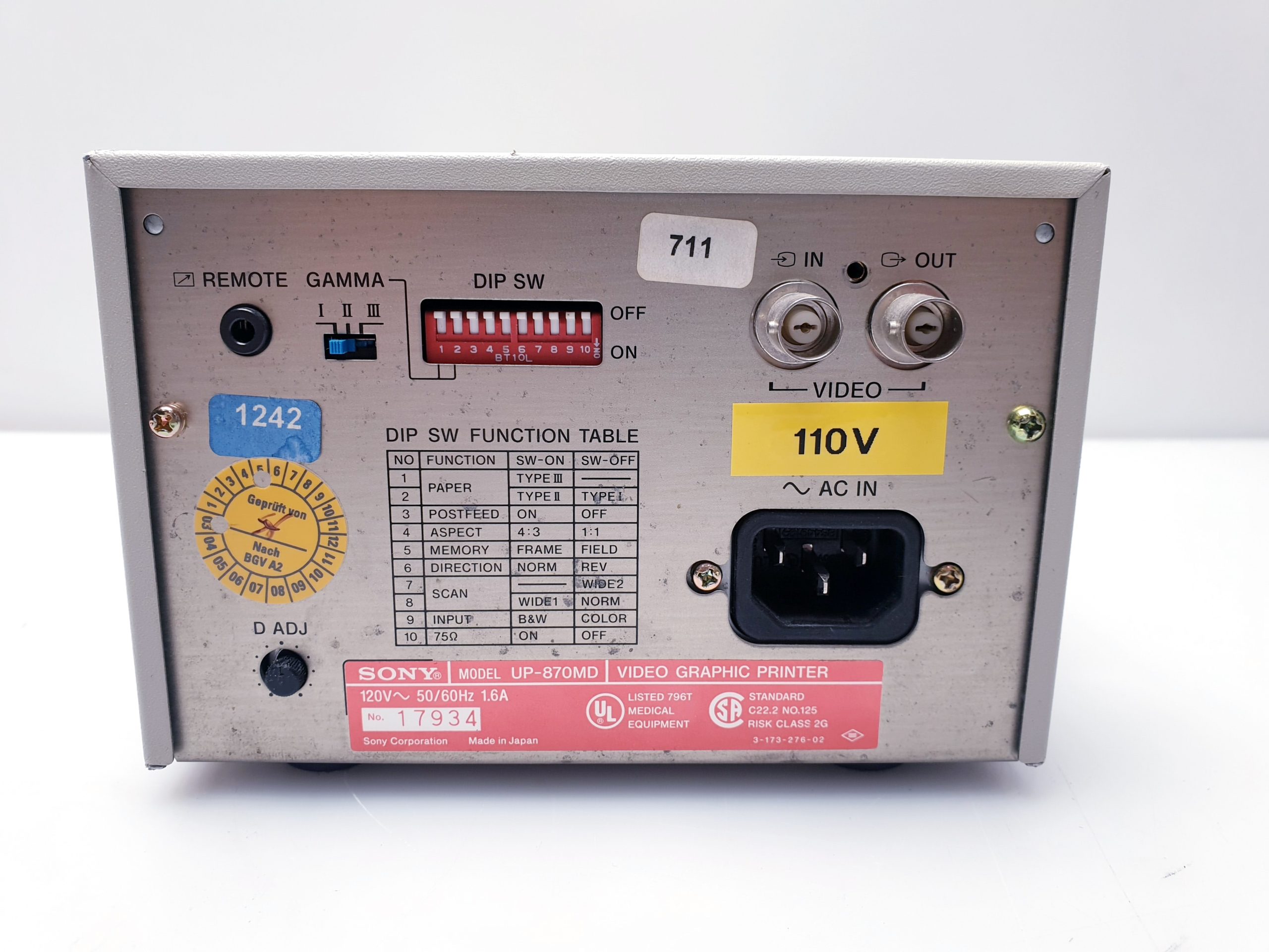 Sony UP-870MD - Printer – Bild 7