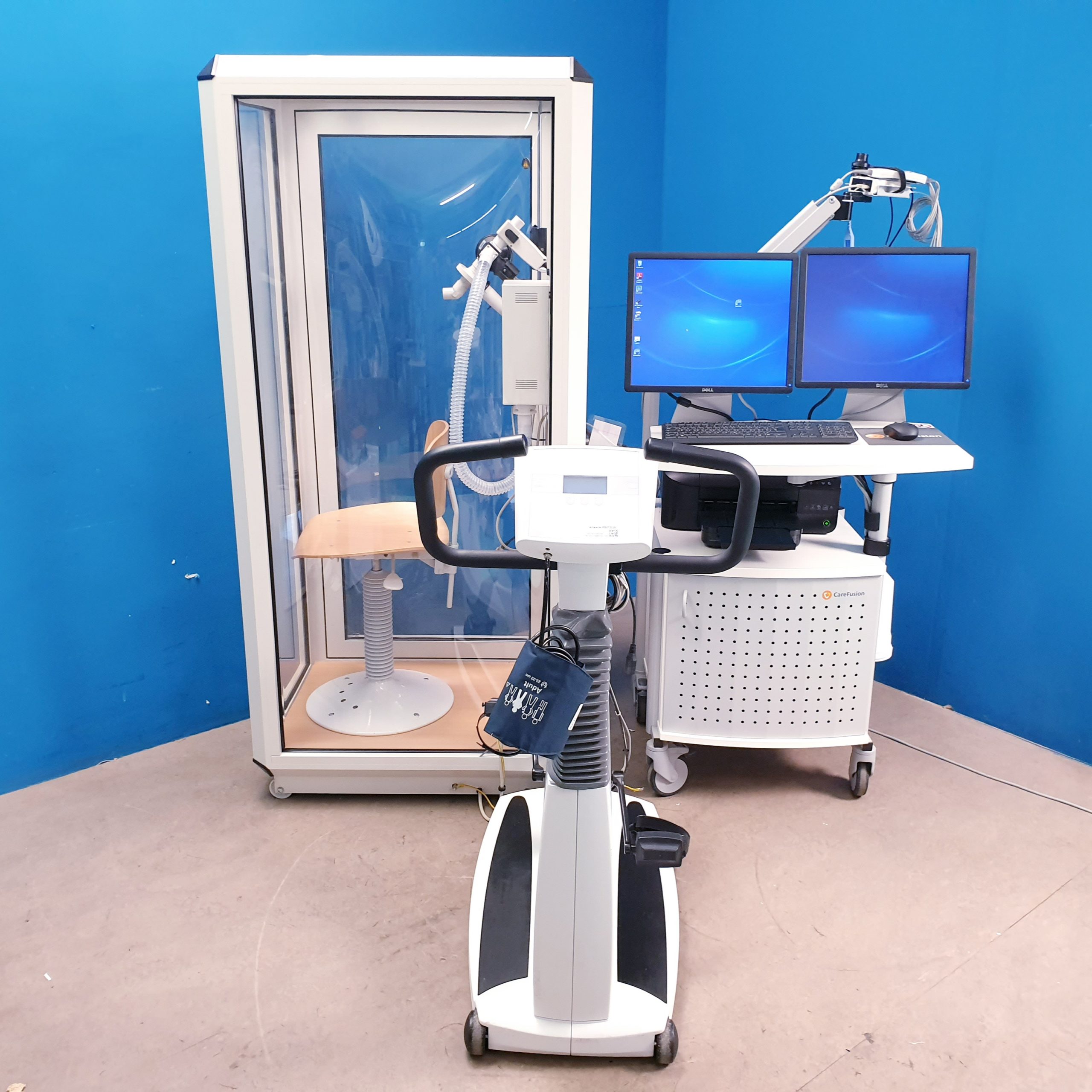 Viasys Jaeger Jäger + ERGOLINE Viasprint 200 Ergometer Ergospirometrie Einheit – Bild 19