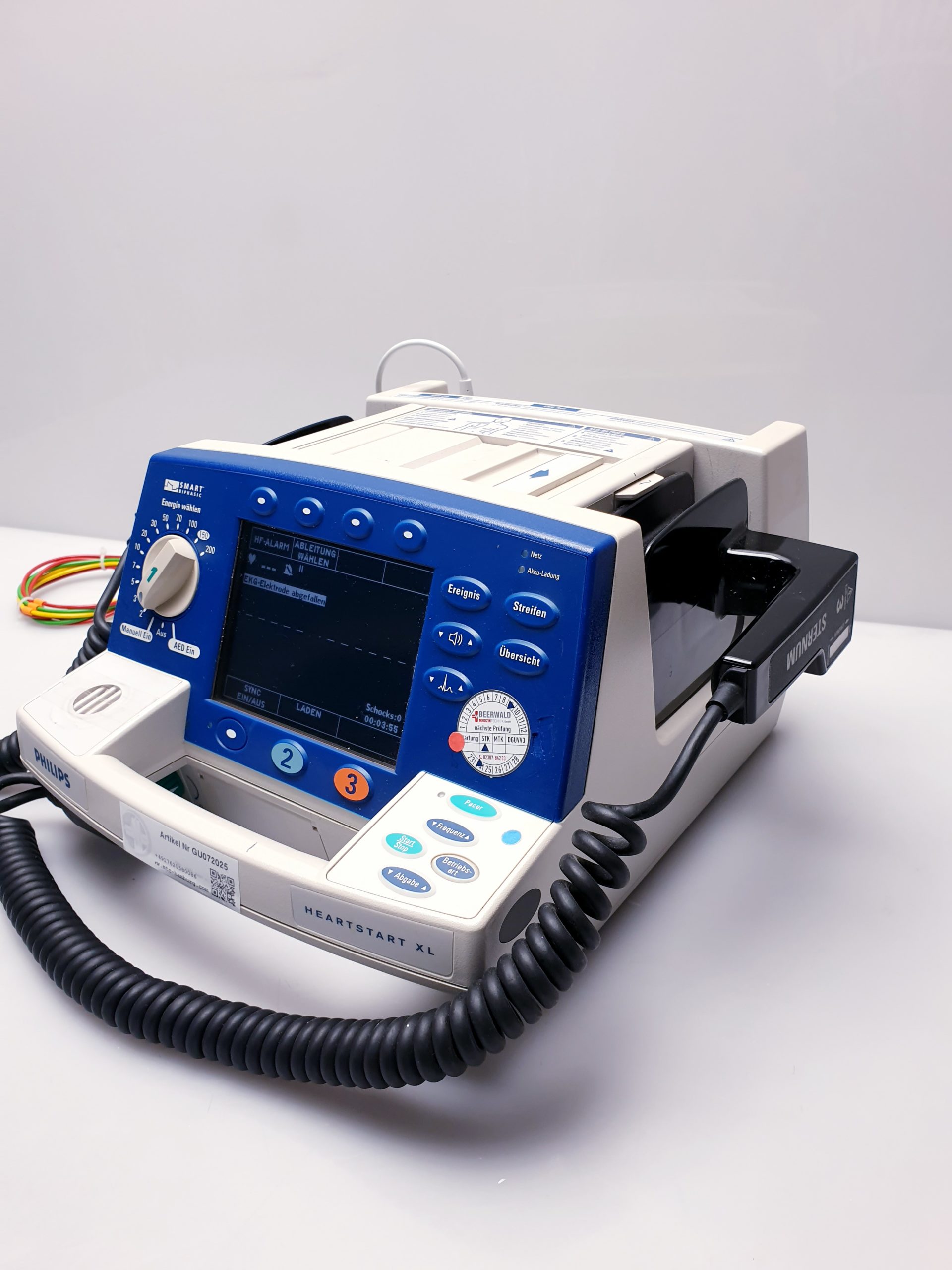 Philips Heartstart XL Biphasic Defibrillator with ECG Monitoring – Bild 8
