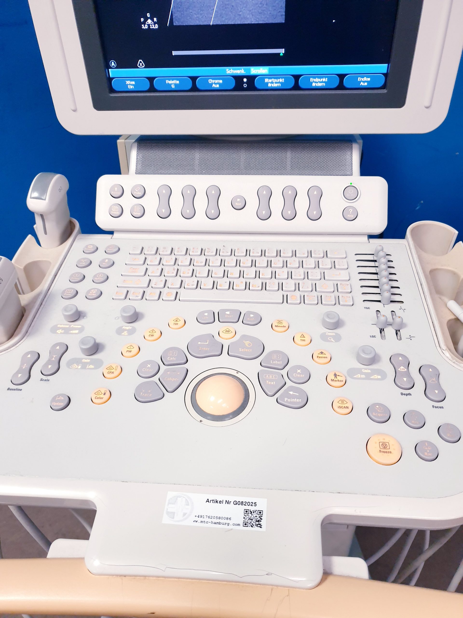 Philips HD11XE – HD 11 XE Farbdoppler+C5-2 Konvex+L12-3 Linear+ Pencil D5cwc CW Sonde – Bild 3