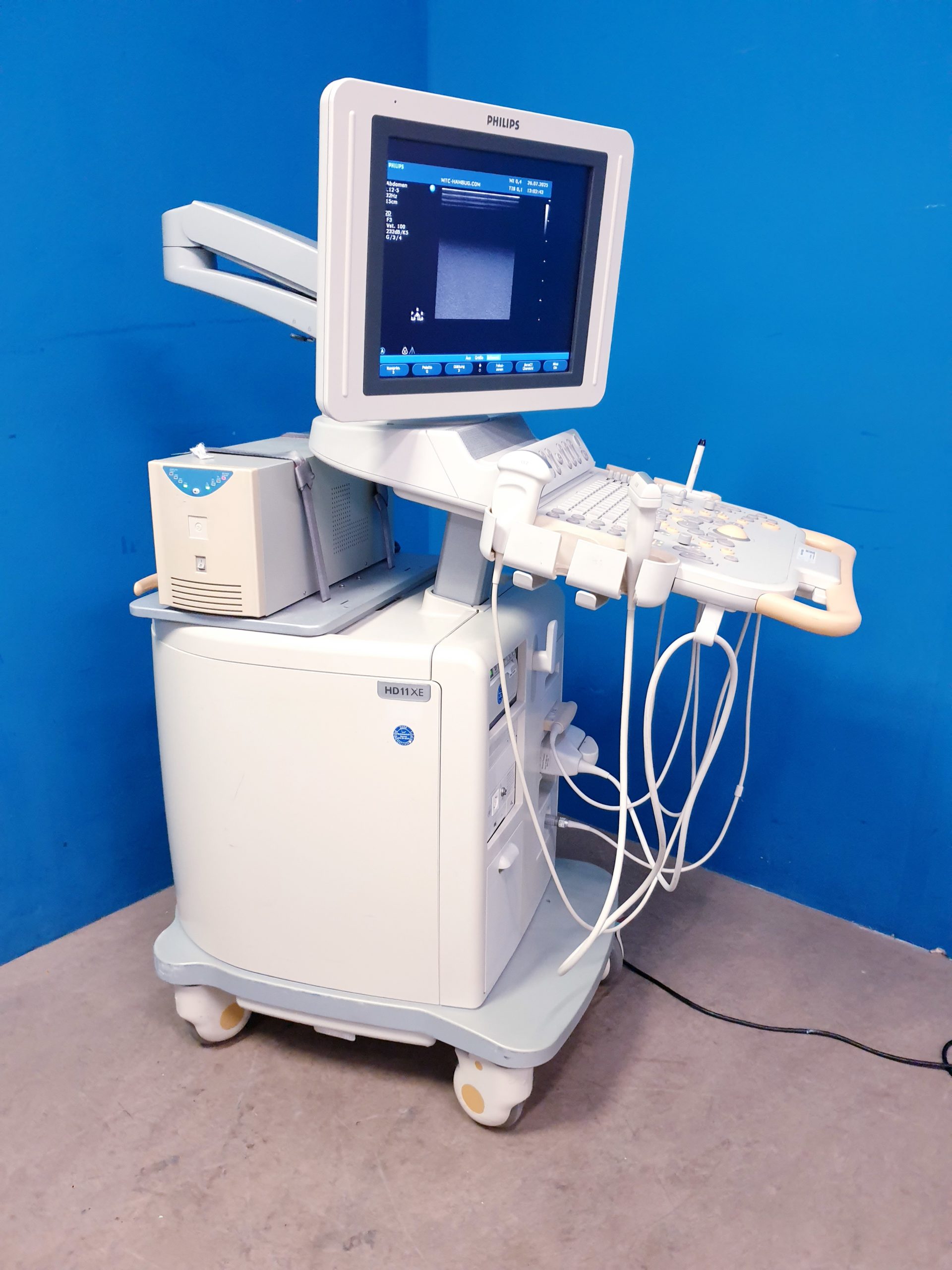 Philips HD11XE – HD 11 XE Farbdoppler+C5-2 Konvex+L12-3 Linear+ Pencil D5cwc CW Sonde – Bild 9