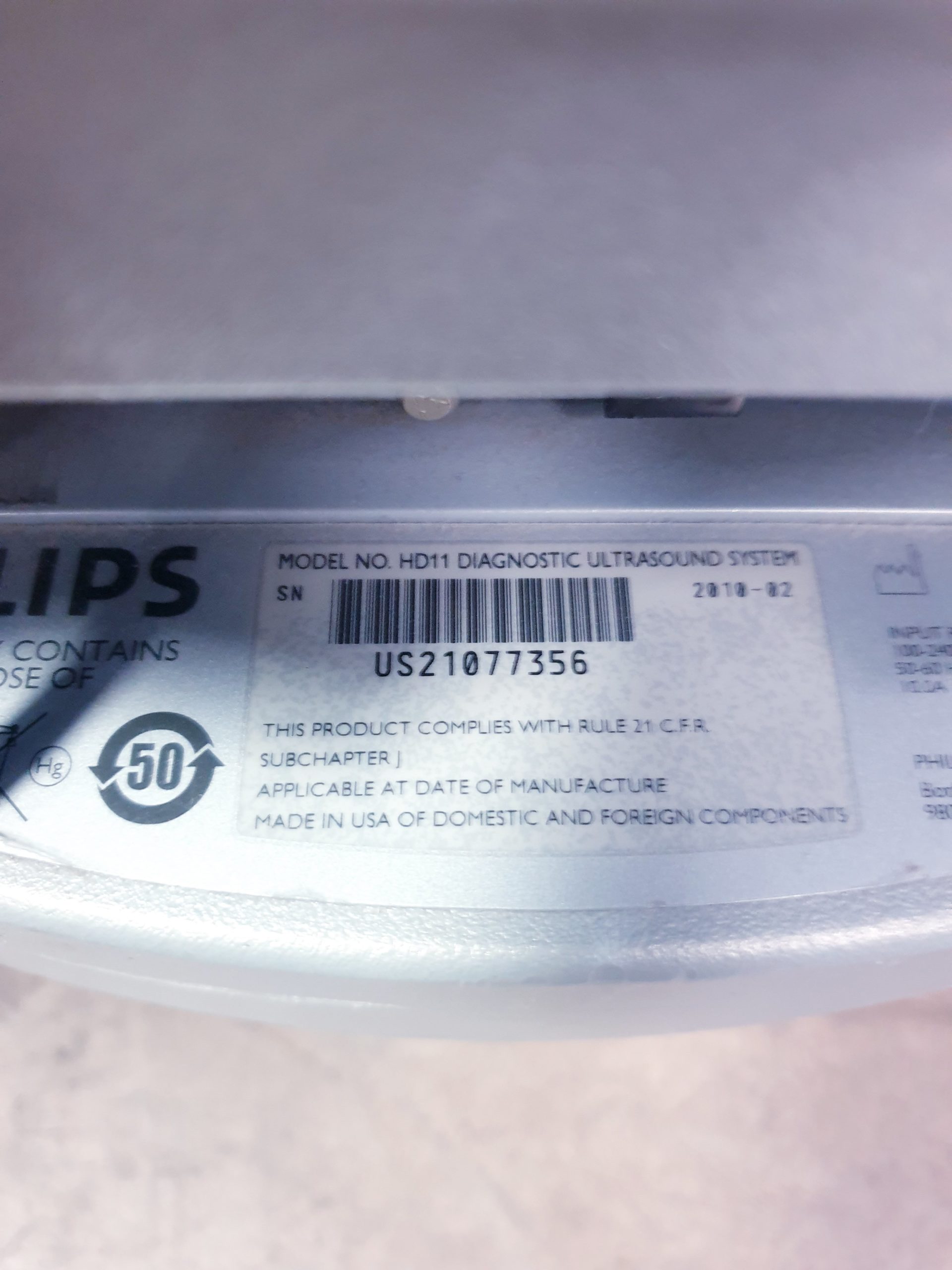 Philips HD11XE – HD 11 XE Farbdoppler+C5-2 Konvex+L12-3 Linear+ Pencil D5cwc CW Sonde – Bild 22