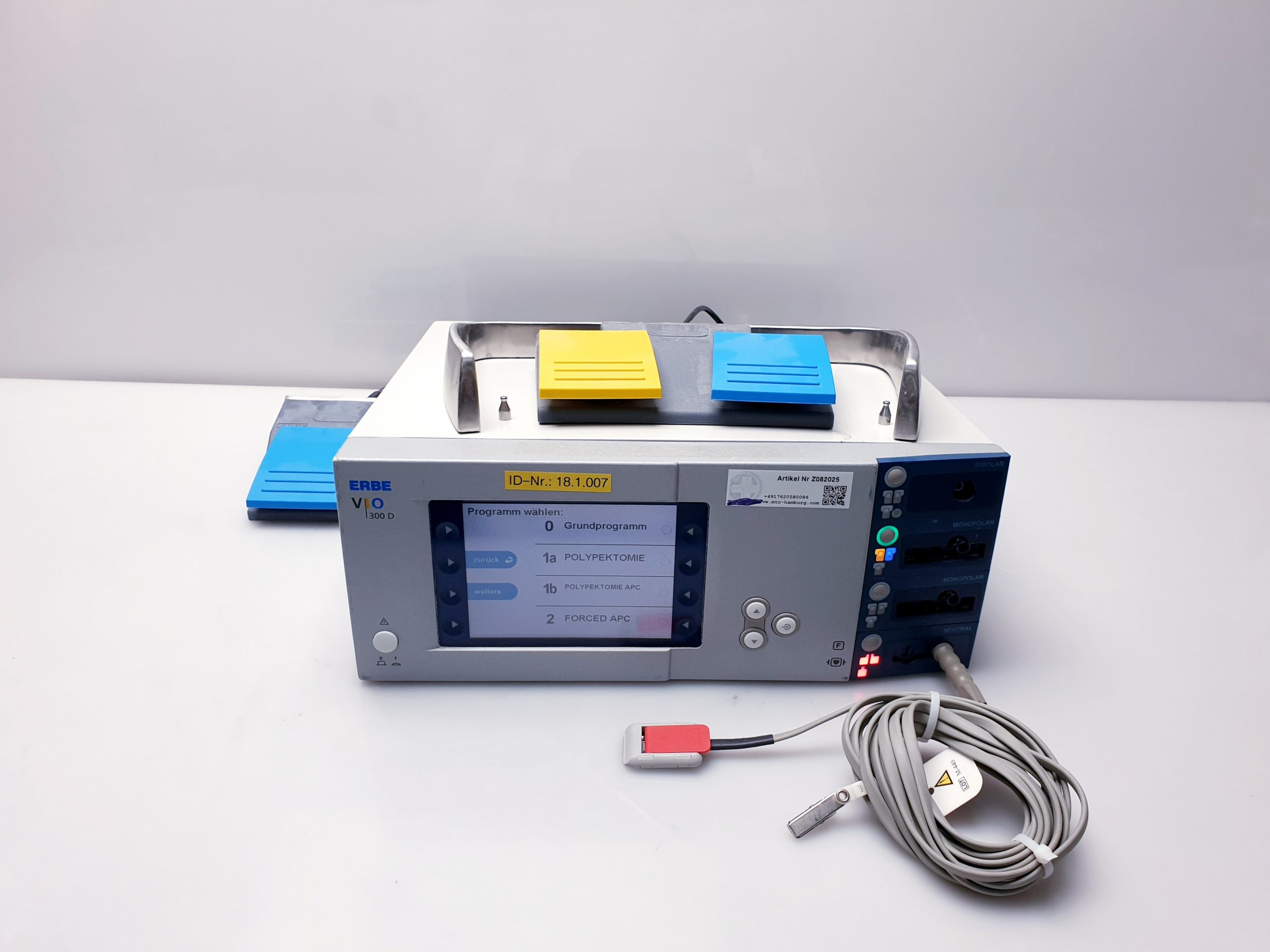 Erbe VIO300D - VIO 300 D mit Fußpedall