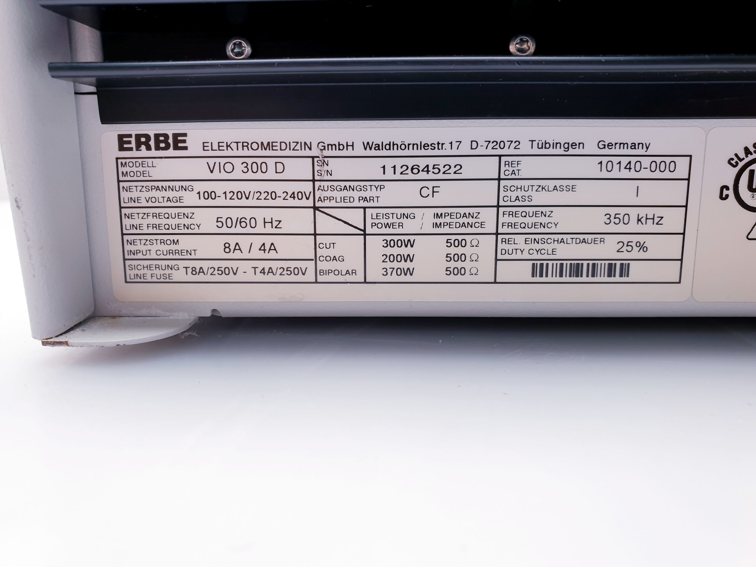 Erbe VIO300D - VIO 300 D mit Fußpedall – Bild 22