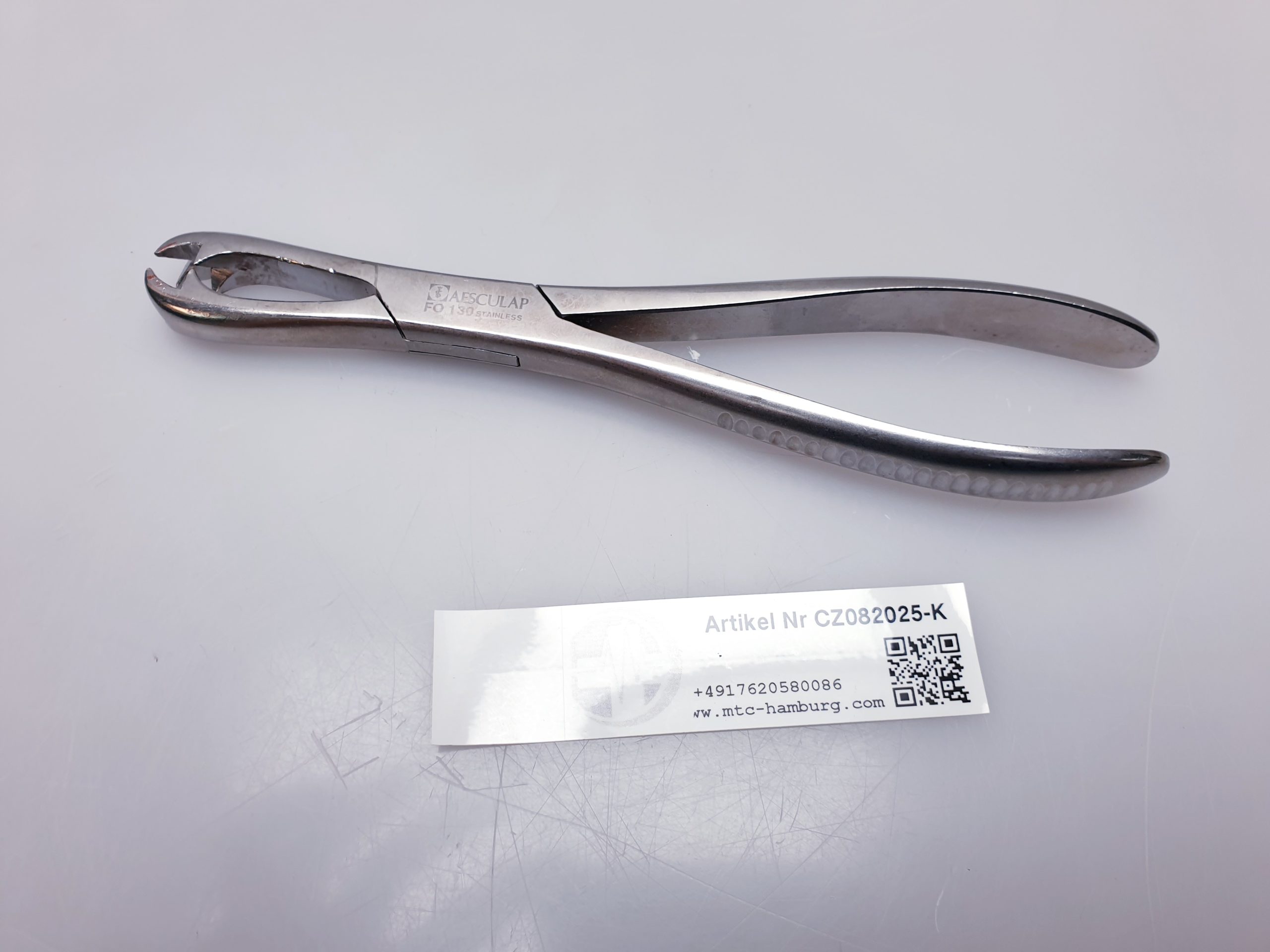 AESCULAP - FO 130 - FO130 Knochenhaltezange n. Fergusson – Bild 3