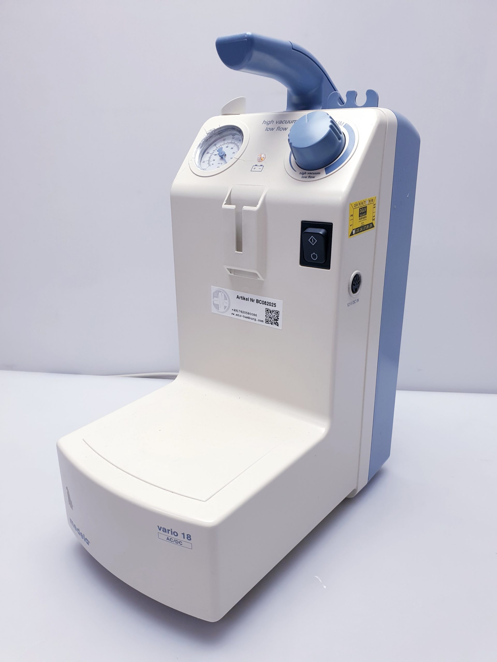 Medela Vario 18 Absauger Defekt – Drehknopf ohne Funktion – macht Gerräusche – defekt – Bild 5