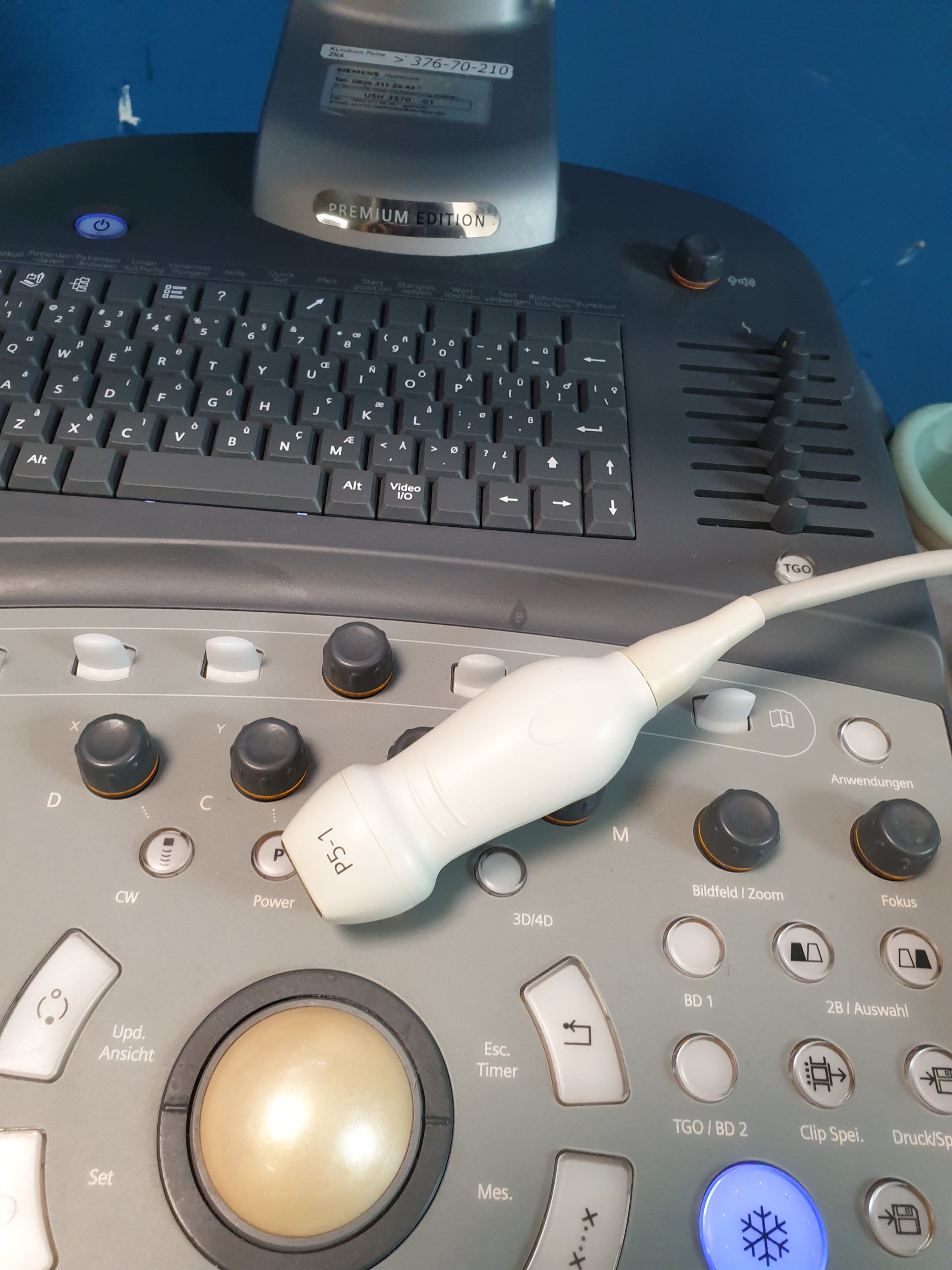 SIEMENS ACUSON X300 X 300 Premium Edition + CH5-2 Konvex + VF10-5 Linear + P5-1 – Bild 10