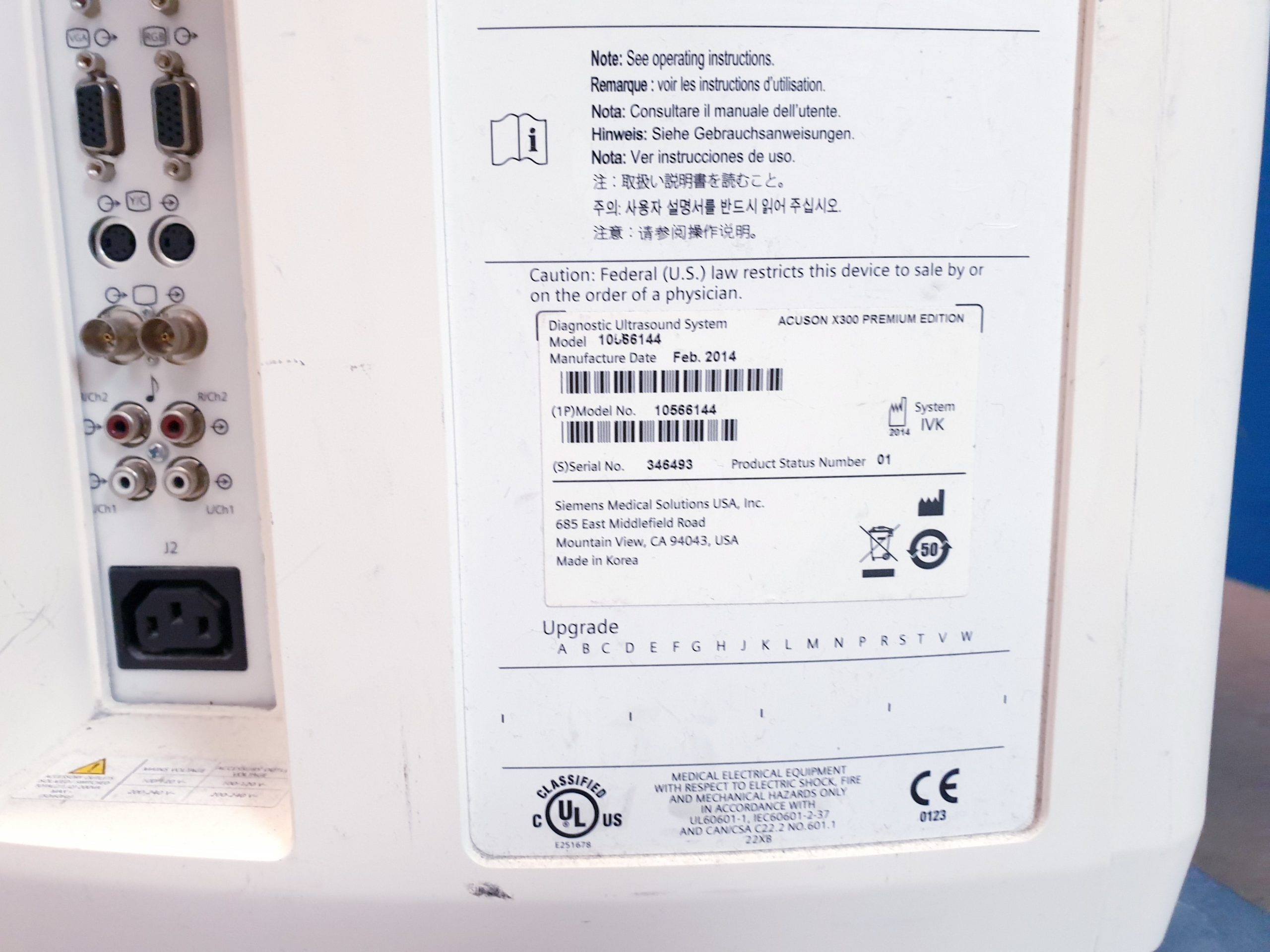 SIEMENS ACUSON X300 X 300 Premium Edition + CH5-2 Konvex + VF10-5 Linear + P5-1 – Bild 23