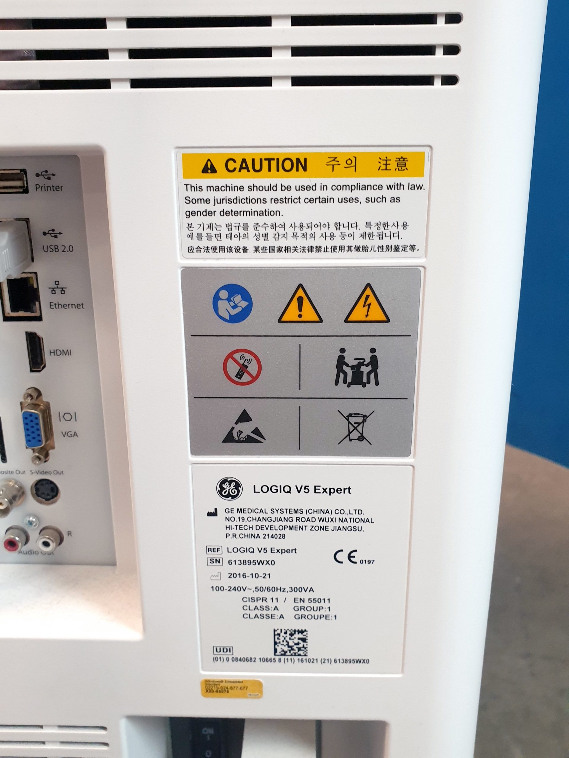 GE Logiq V5 Expert Ultraschallgerät + L6-12 RS Linear Sonde DOM 2016 – Bild 10