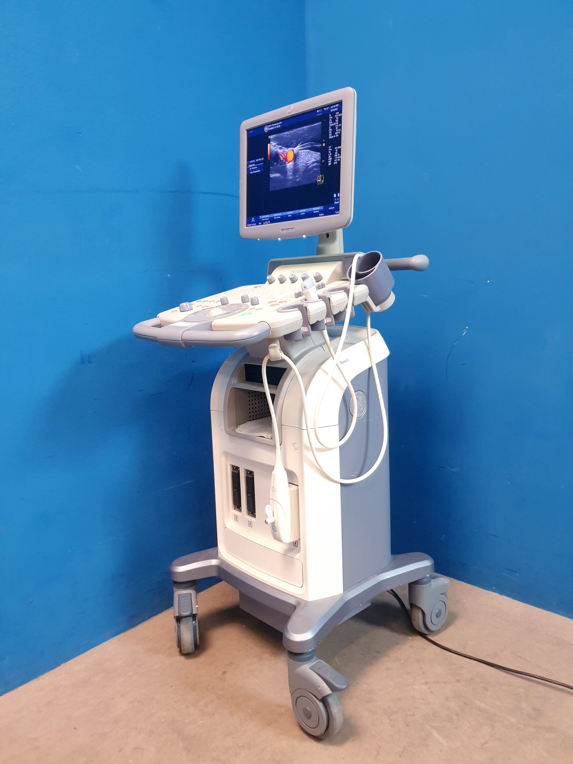 GE Logiq C5 Premium + L6-12-RS Linear Sonde - DOM 2016 – Bild 8