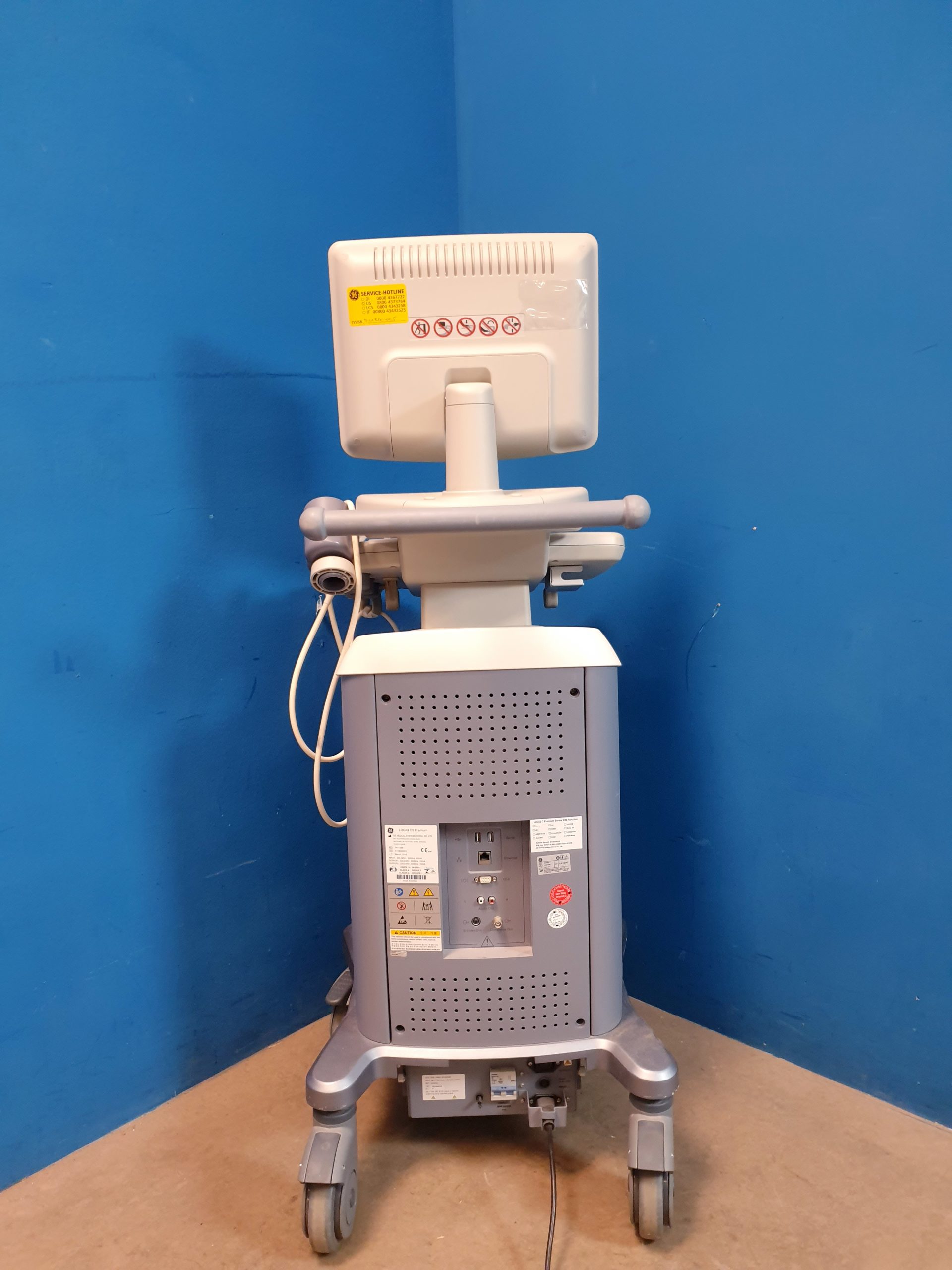 GE Logiq C5 Premium + L6-12-RS Linear Sonde - DOM 2016 – Bild 16