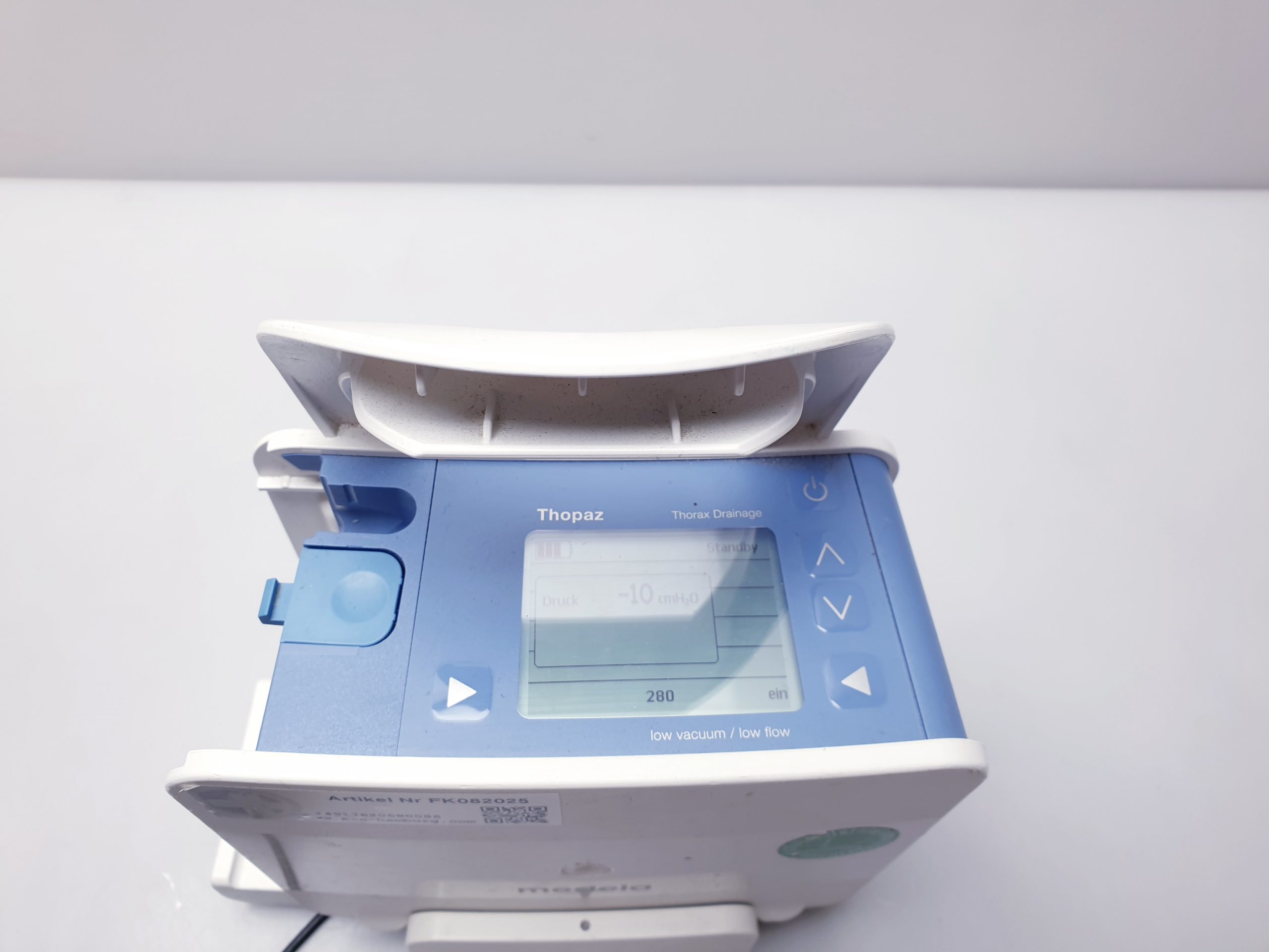 MEDELA Thopaz 200.2219 Pump Suction Thorax Drainage mit Ladekabel – Bild 5
