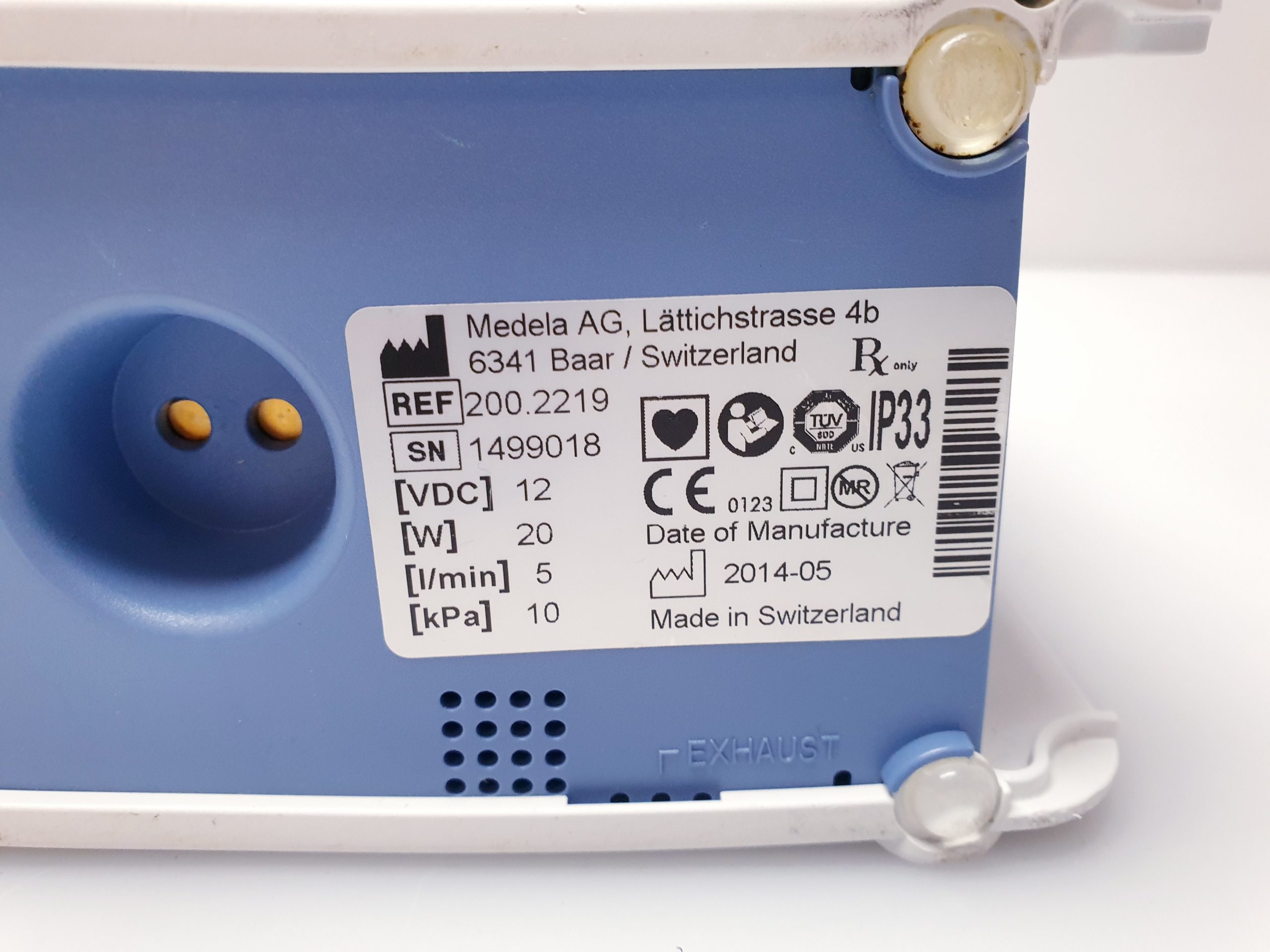 MEDELA Thopaz 200.2219 Pump Suction Thorax Drainage mit Ladekabel – Bild 15