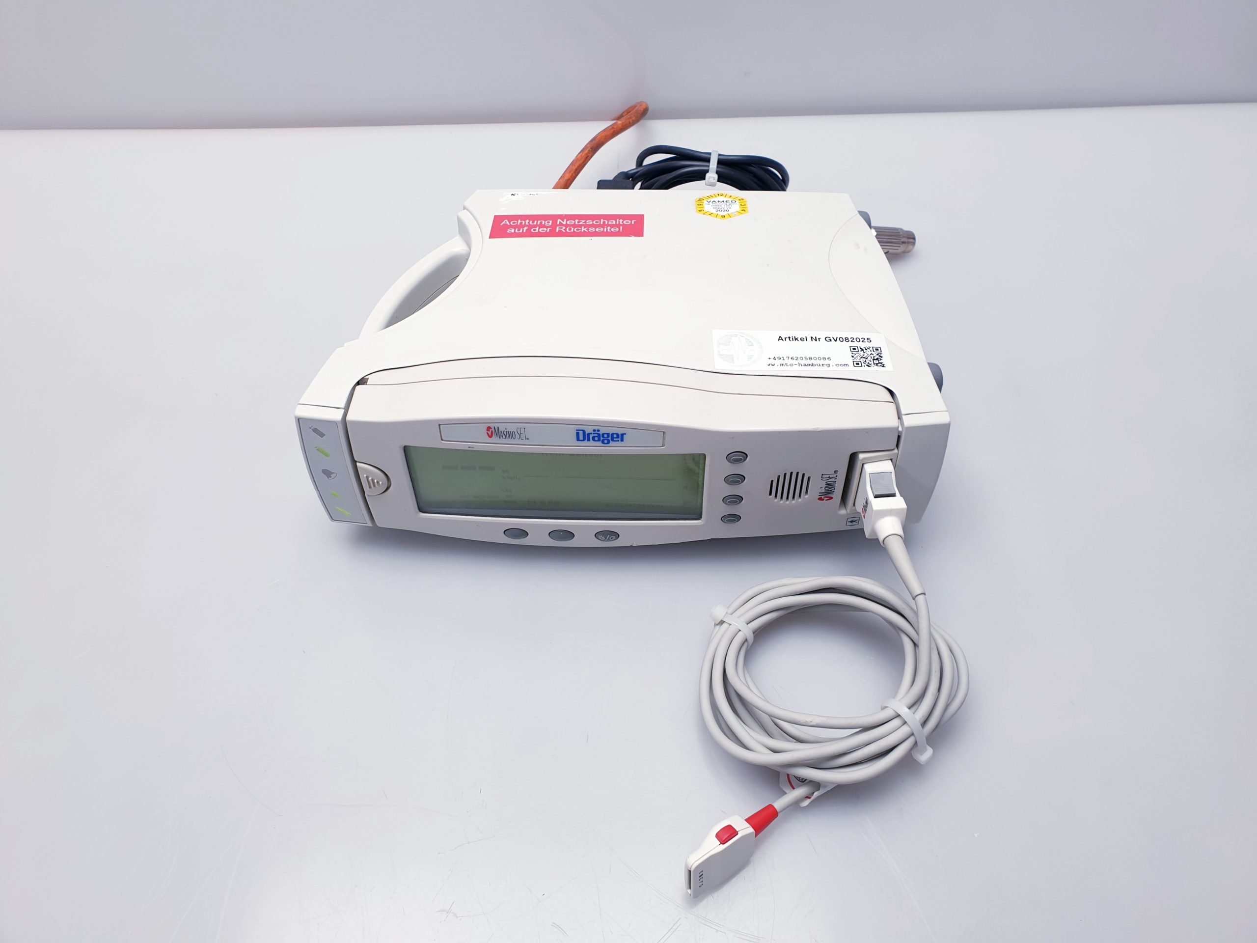 MASIMO SET Rainbow SpO2 Pulsoximeter – Bild 6