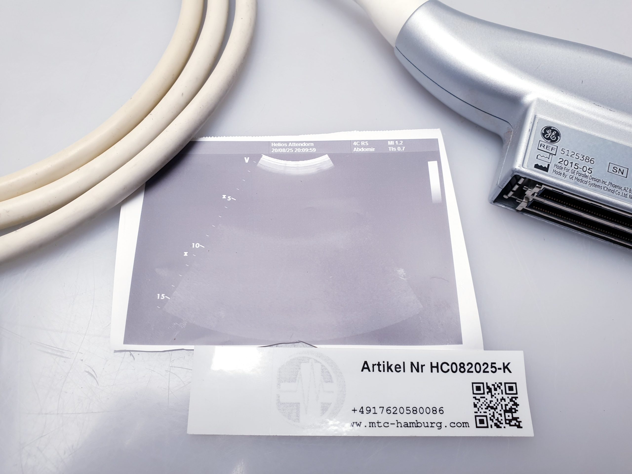 GE 4C-RS Convex Ultrasound Transducer – Bild 9