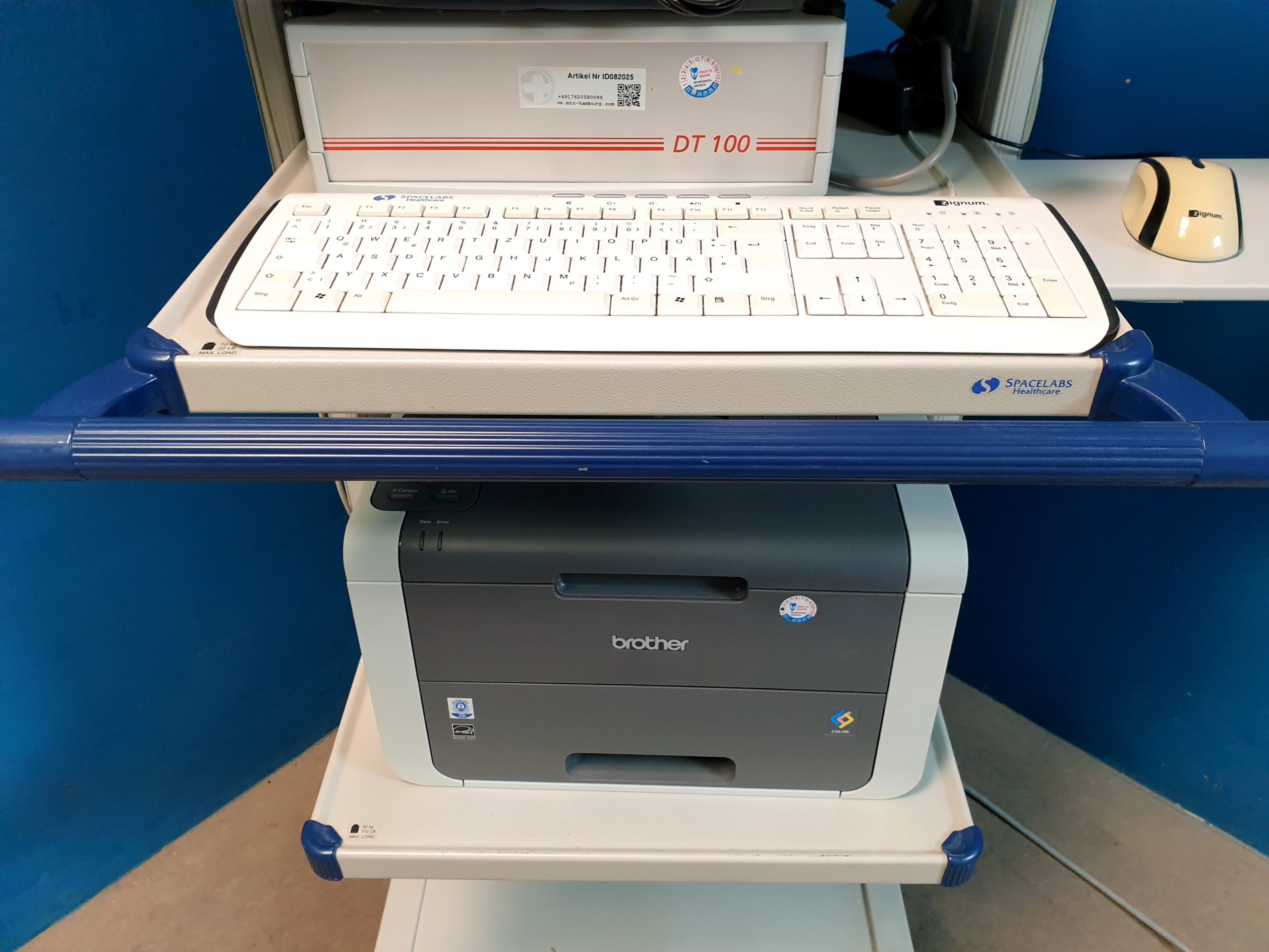 Strässle DT 100 + EKG Sauger + CORTEX METALYZER 3B Spirometrie Leistungsdiagnostik Ohne Rechner – Bild 4