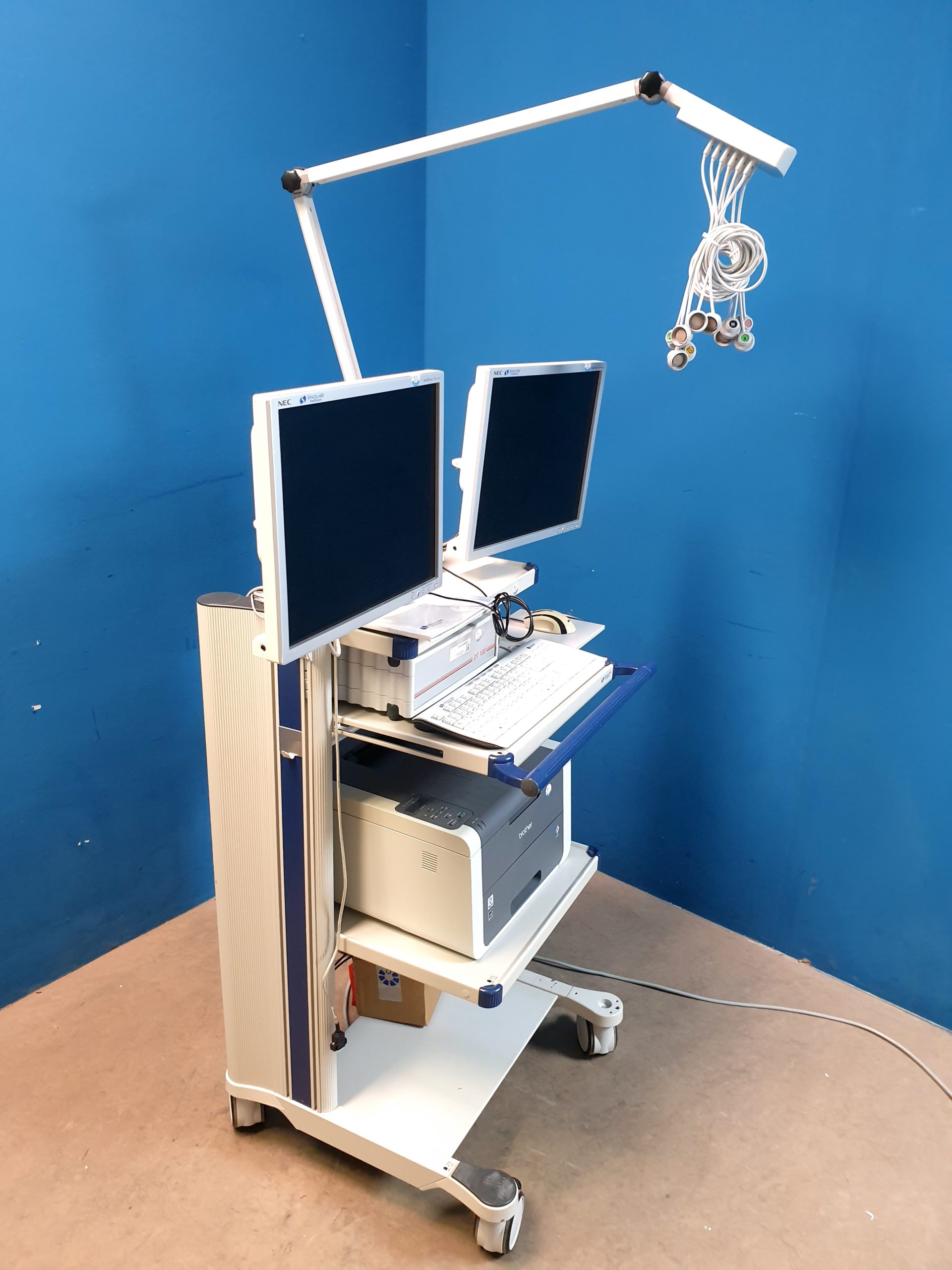 Strässle DT 100 + EKG Sauger + CORTEX METALYZER 3B Spirometrie Leistungsdiagnostik Ohne Rechner – Bild 6