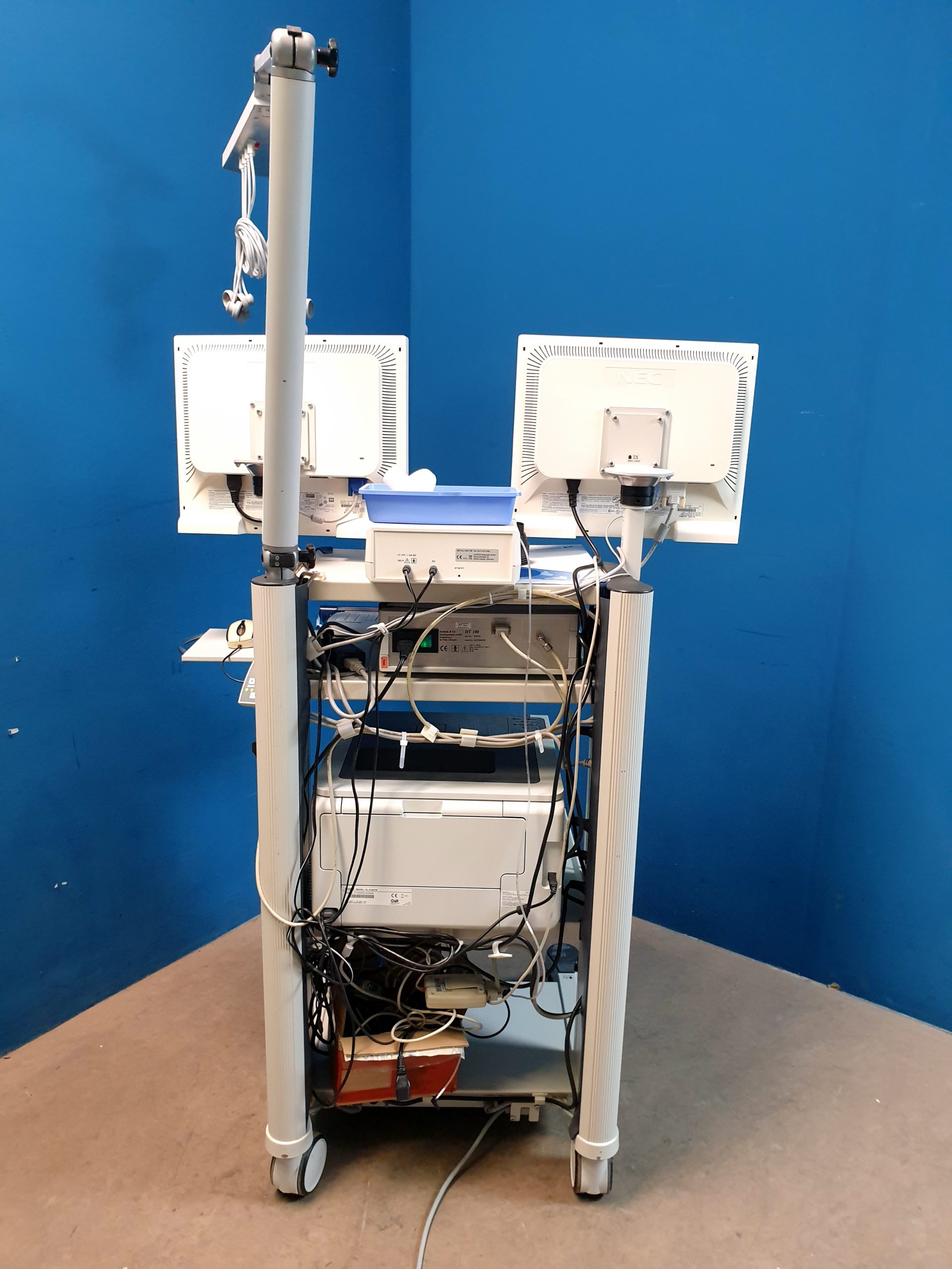 Strässle DT 100 + EKG Sauger + CORTEX METALYZER 3B Spirometrie Leistungsdiagnostik Ohne Rechner – Bild 9