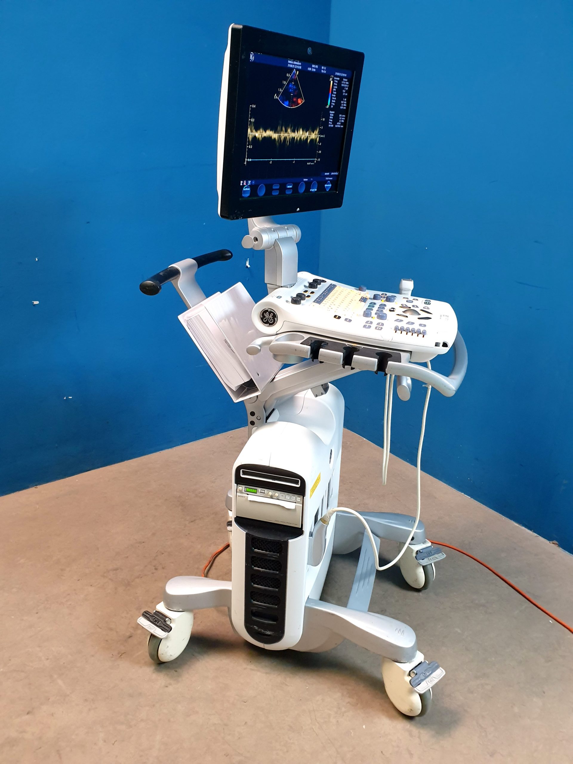 GE Vivid + M4S- RS Kardio Sonde -defekt - Optischer Fehler – Bild 8