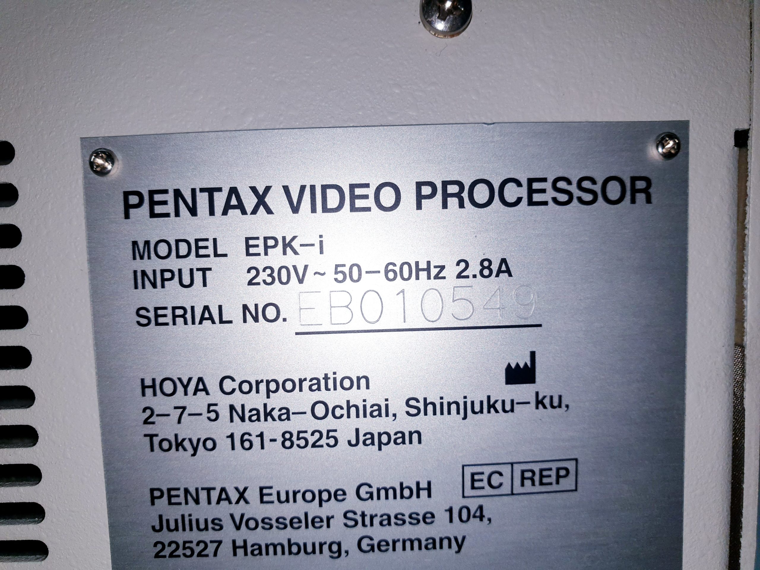 Pentax EPK-i EPKI Videoprozessor – Bild 17