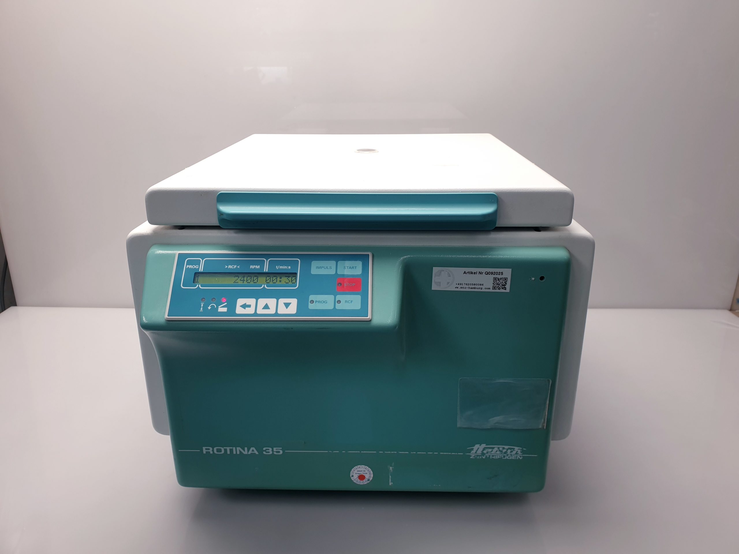 Hettich Rotina 35 Typ. 1705 Zentrifuge – Bild 3