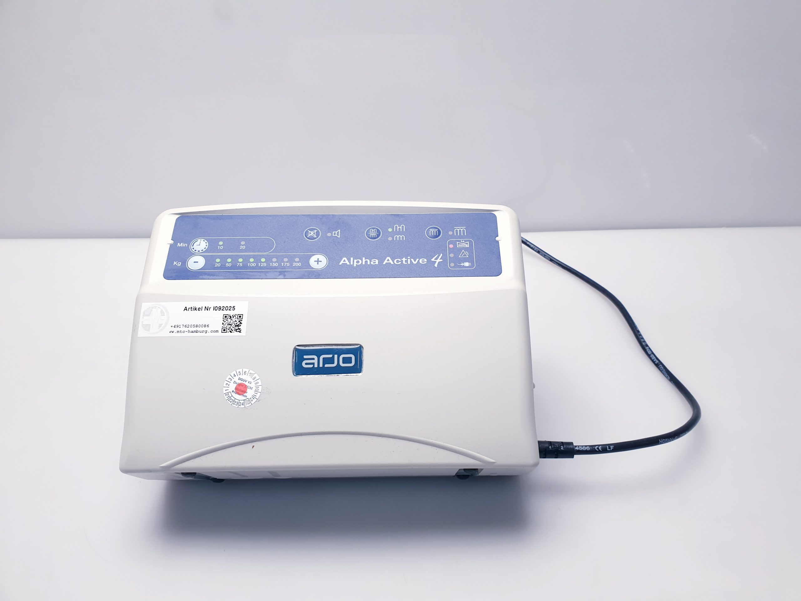 ARJO ALPHA ACTIVCE 4 Matratzenpumpe - Pumpe