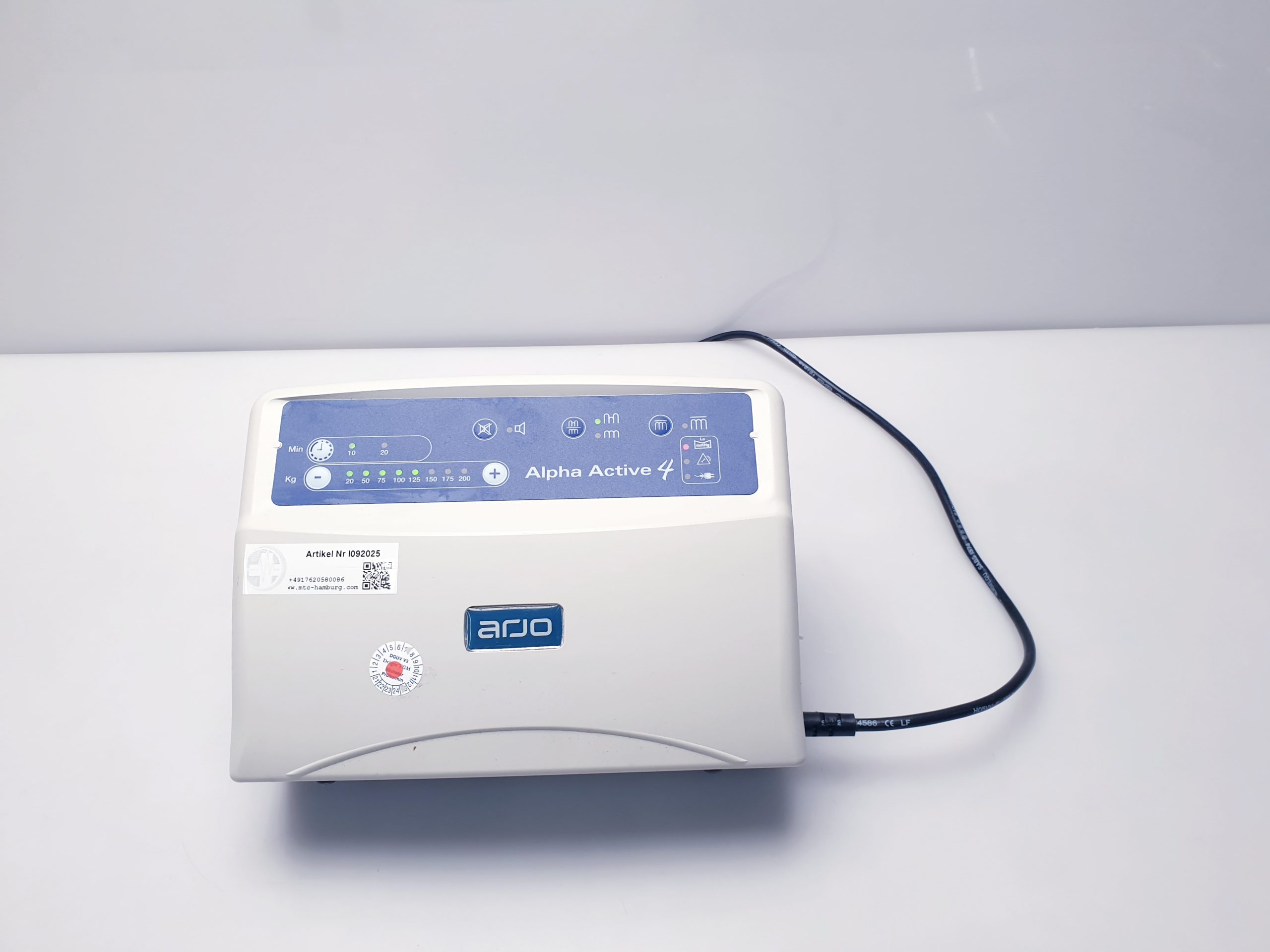 ARJO ALPHA ACTIVCE 4 Matratzenpumpe - Pumpe – Bild 4