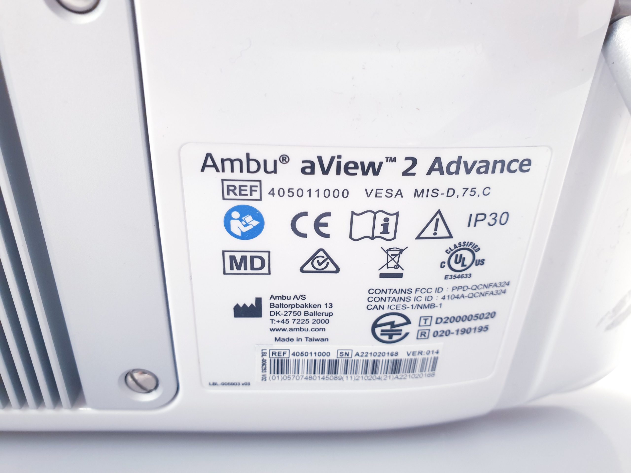 AMBU aView 2 Advance Endoscopy Display Monitor – Bild 11